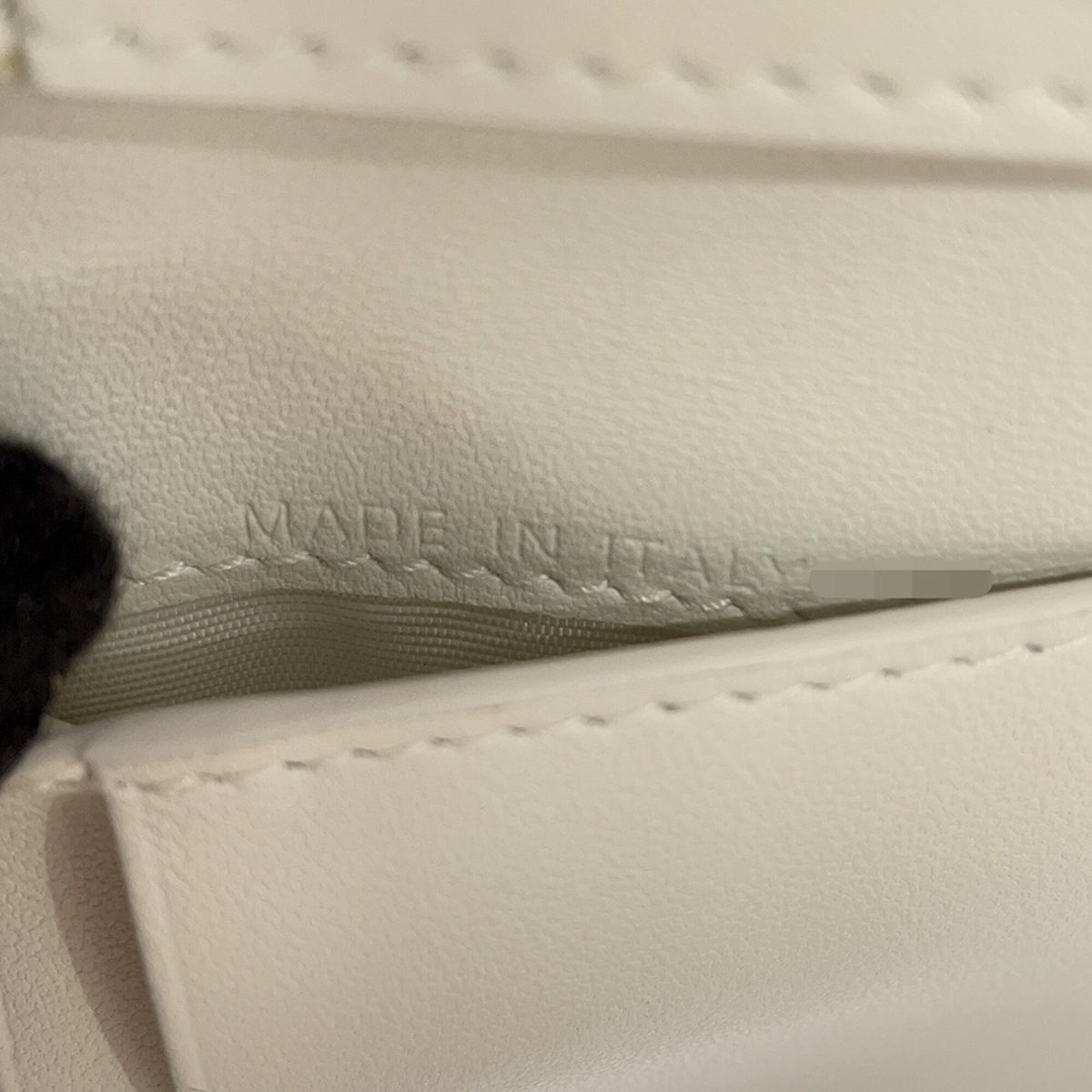 Christian Dior Pink White Leather Wallet (Tri-Fold) (Pre-Owned)