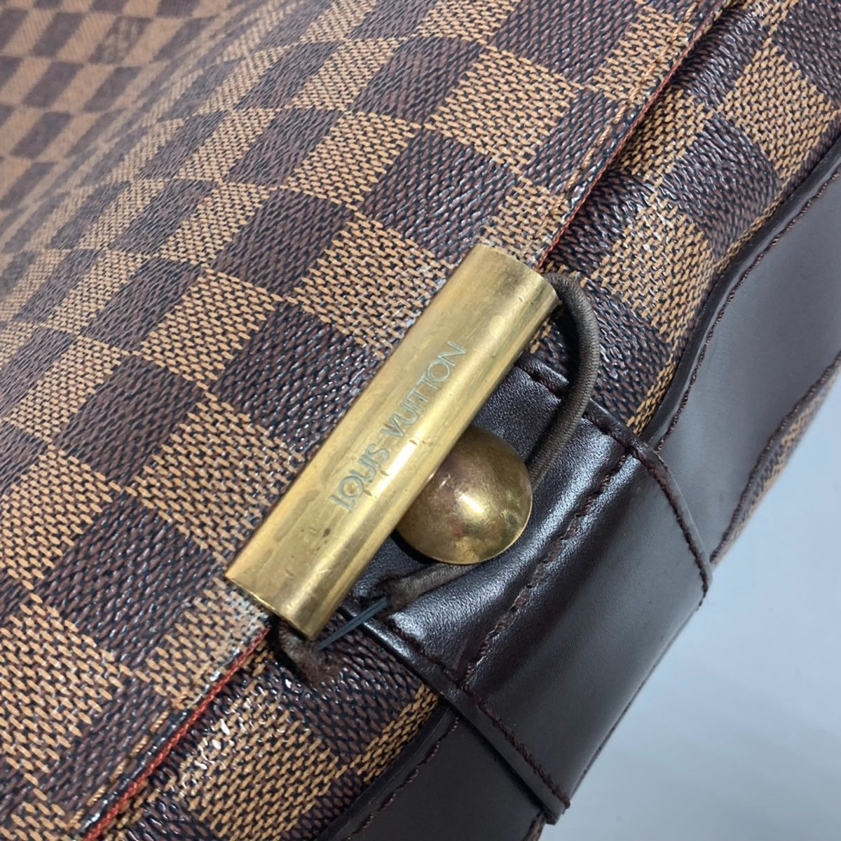 Louis Vuitton Brown Damier Canvas Ebene Damier Canvas Messenger Bag Shoulder Bag (Pre-Owned)