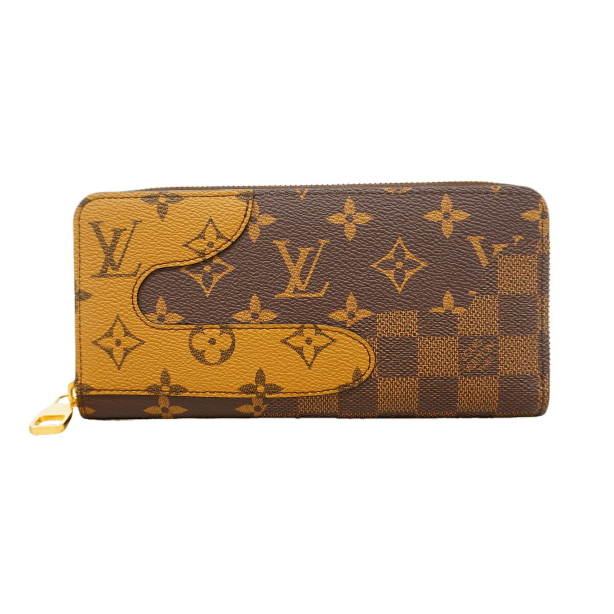 Louis Vuitton Brown Long Wallet (Bi-Fold) (Pre-Owned)