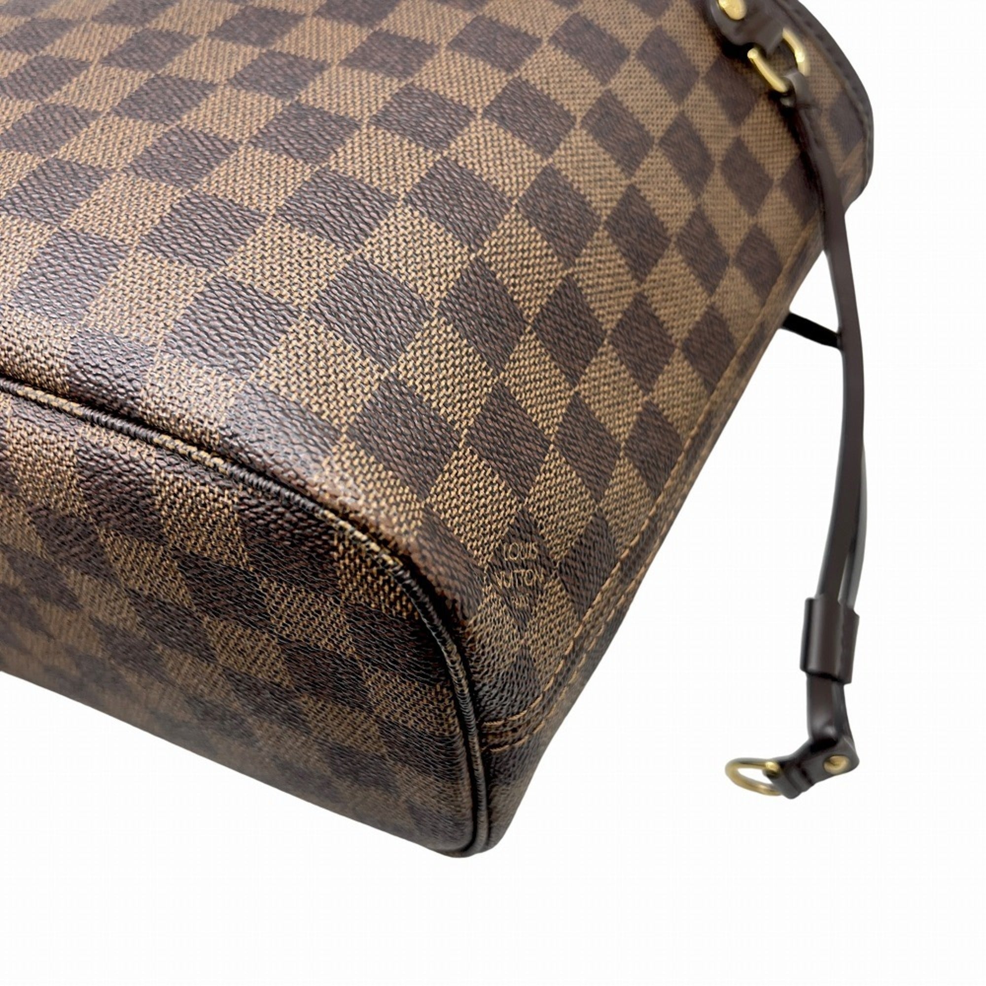 Louis Vuitton Brown Damier Canvas Shoulder Bag Tote Bag (Pre-Owned)