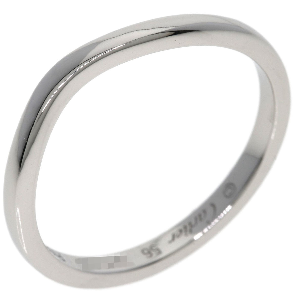 Cartier Platinum 950 Band Ring (Pre-Owned)