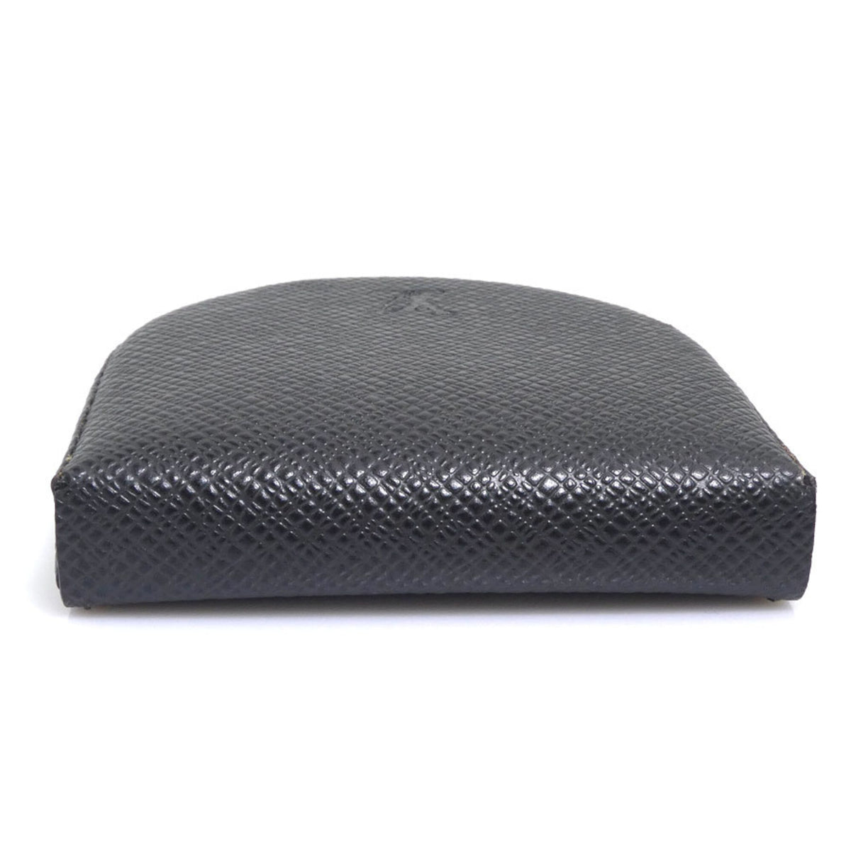 Louis Vuitton Black Taiga Leather Coin Purse/Coin Case (Pre-Owned)