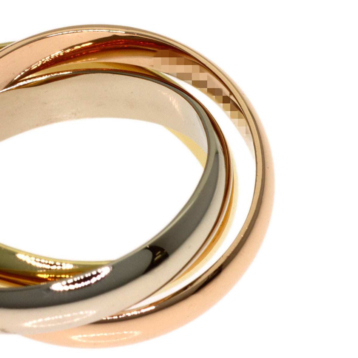 Cartier Trinity Yellow Gold (18K) Pink Gold (18K) White Gold (18K) Band Ring (Pre-Owned)
