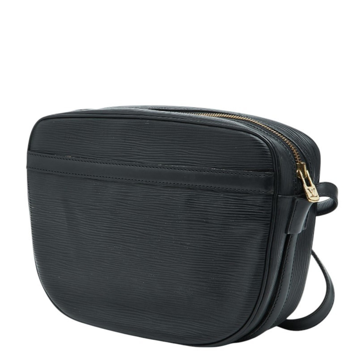 Louis Vuitton Black Noir Leather Shoulder Bag (Pre-Owned)