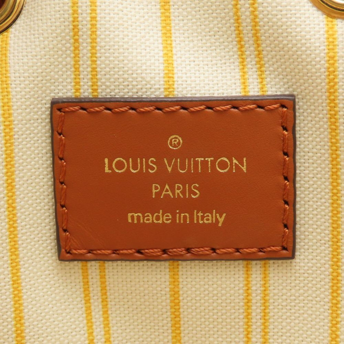 Louis Vuitton Brown Natural Raffia Leather Shoulder Bag (Pre-Owned)