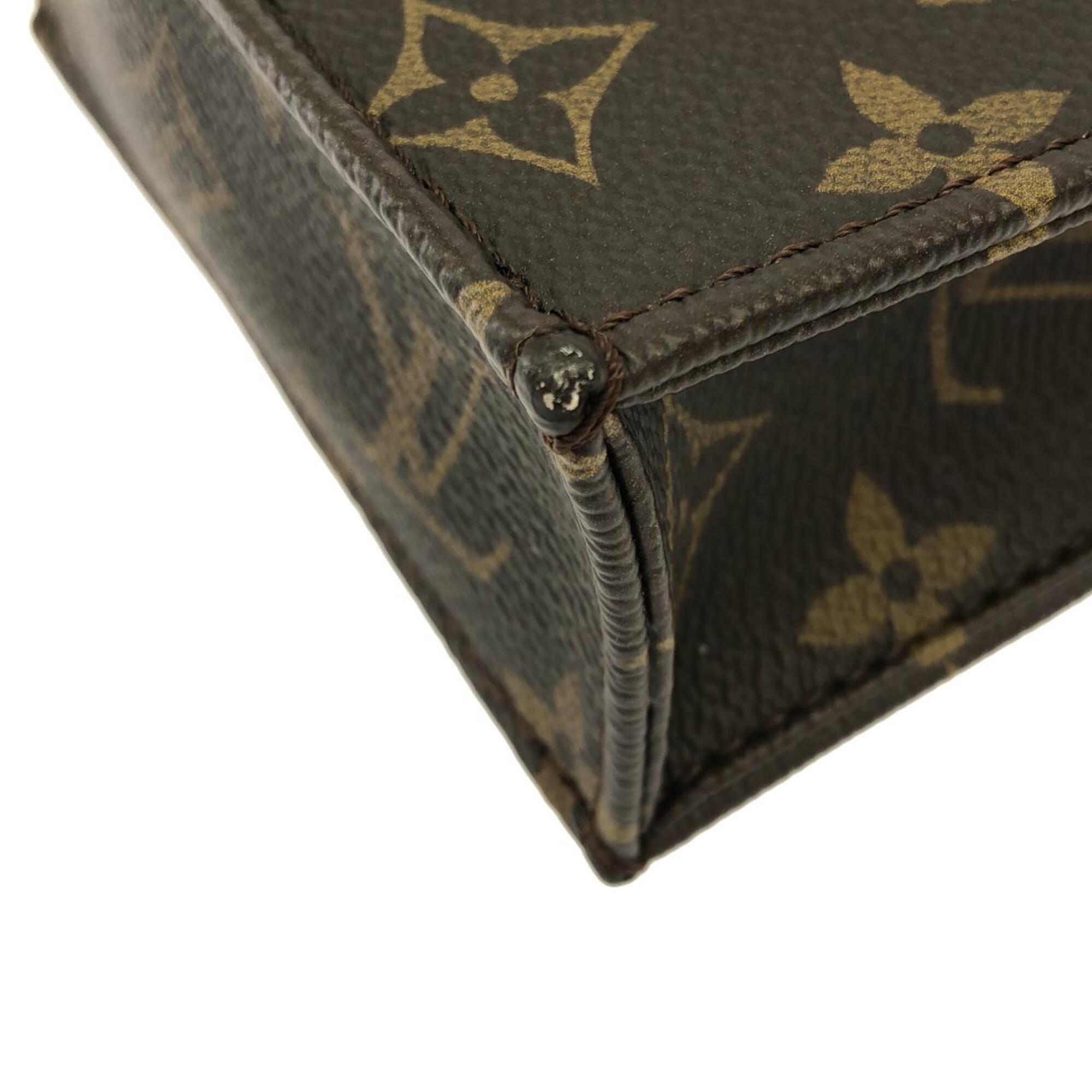 Louis Vuitton Marron Coated Canvas Handbag (Pre-Owned)