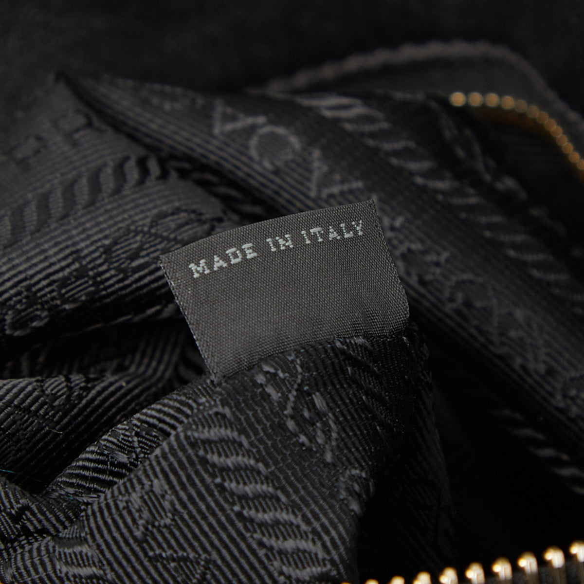 Prada Black Nylon Leather Shoulder Bag Tote Bag (Pre-Owned)