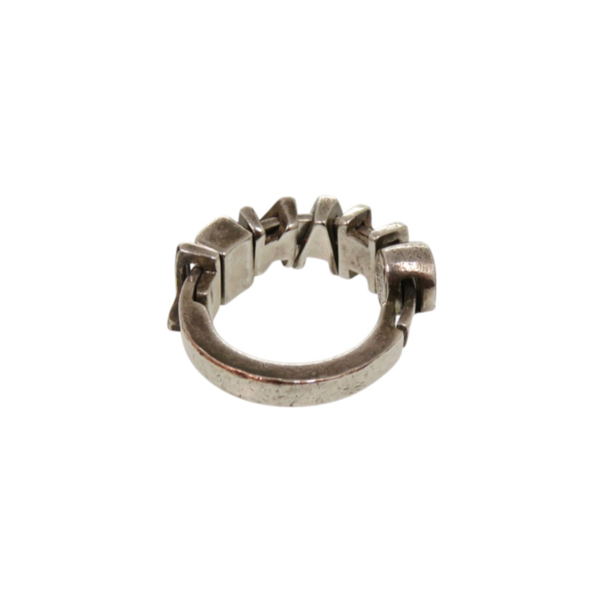 Chanel Silver Band Ring (Pre-Owned)