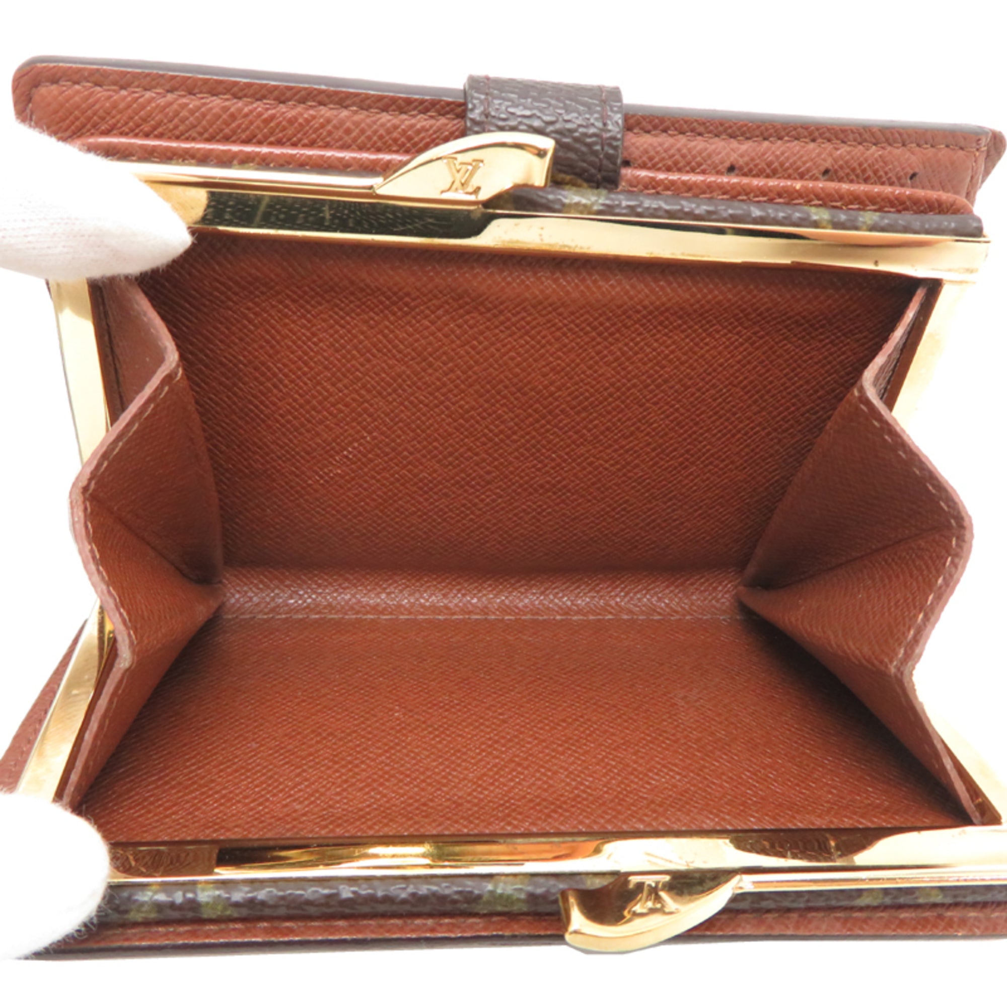 Louis Vuitton Brown Monogram Wallet (Bi-Fold) (Pre-Owned)
