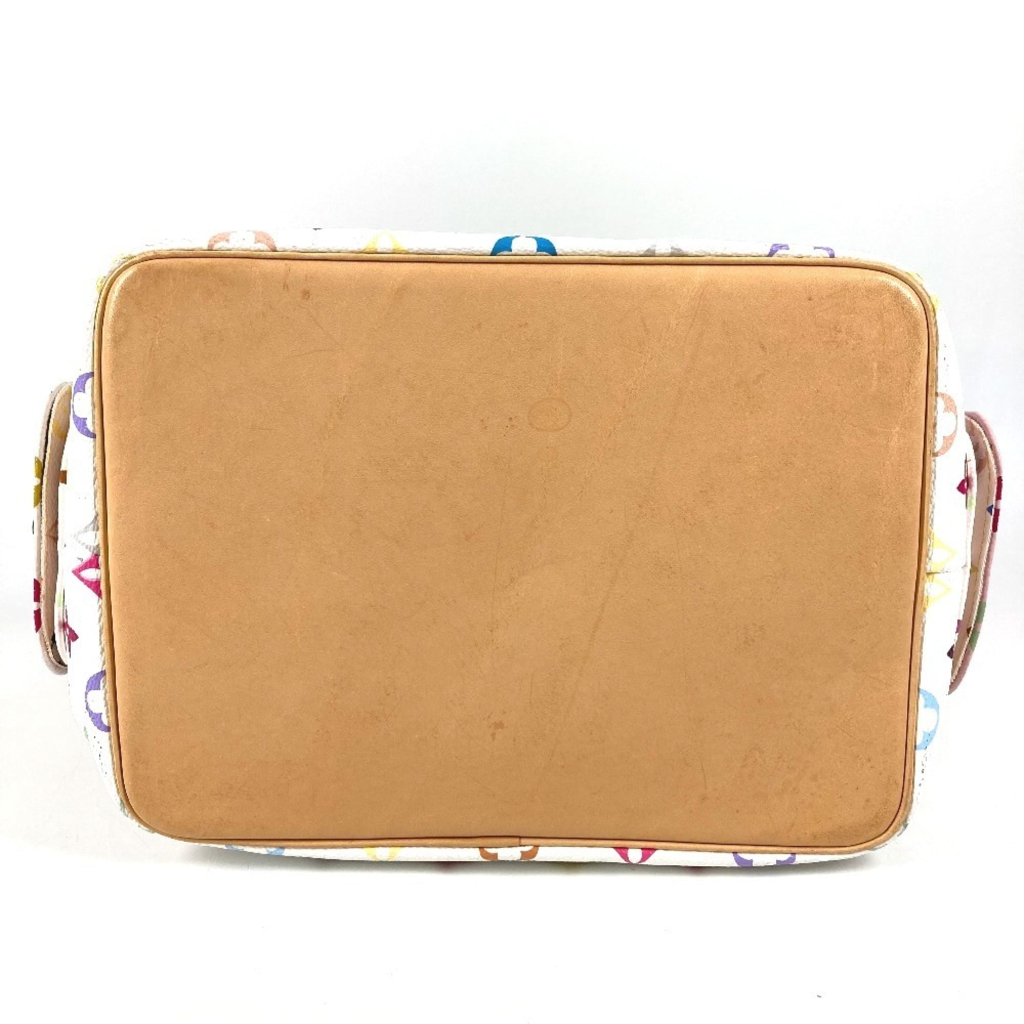 Louis Vuitton Blanc White Monogram Multicolore Shoulder Bag (Pre-Owned)