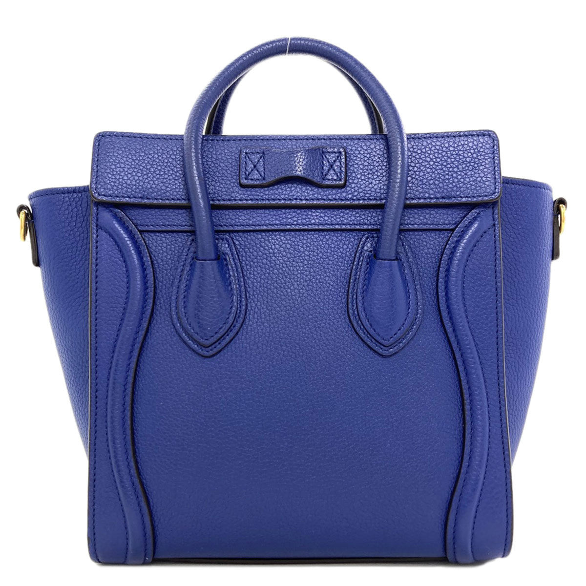 Celine Blue Leather Handbag (Pre-Owned)