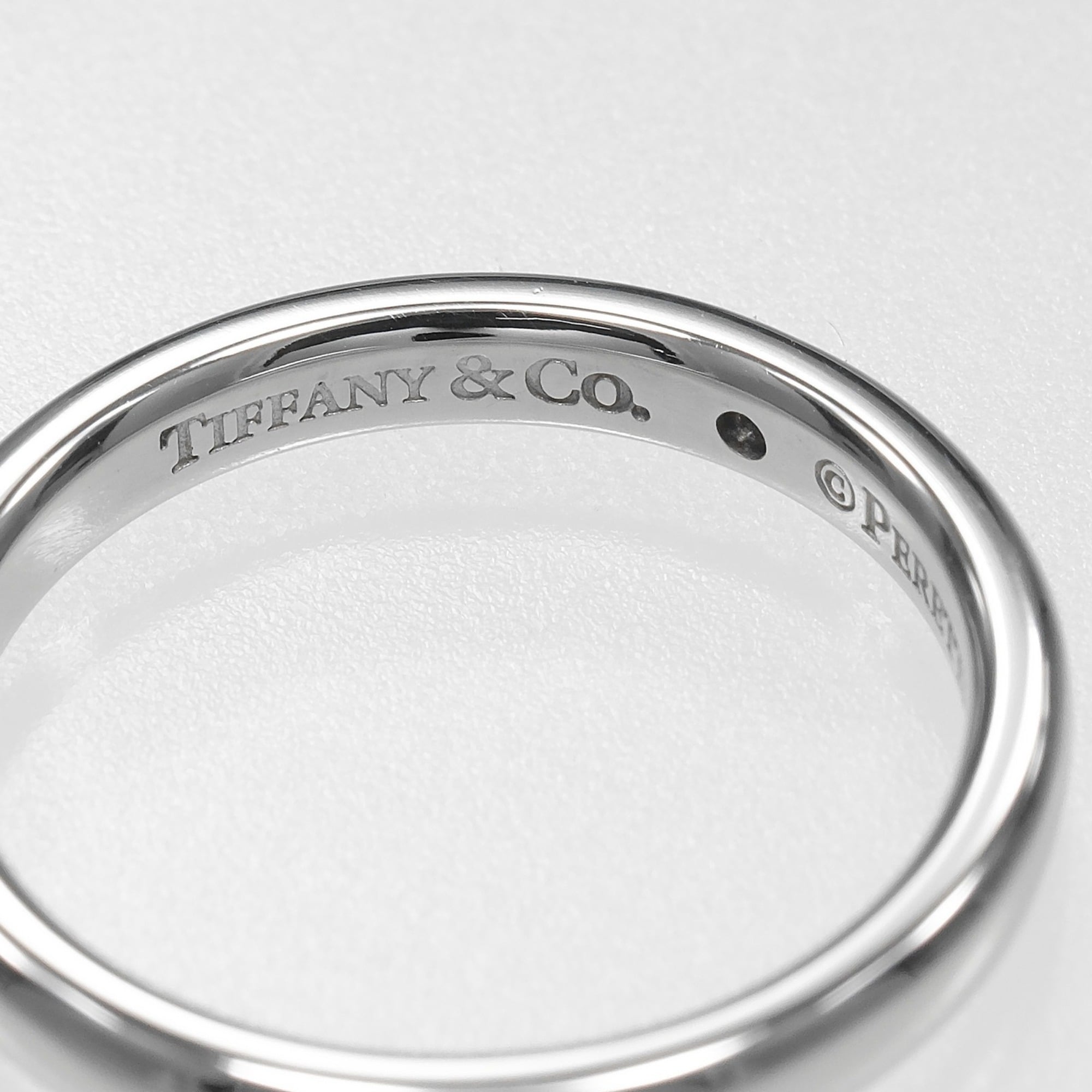 Tiffany Platinum 950 Band Ring (Pre-Owned)