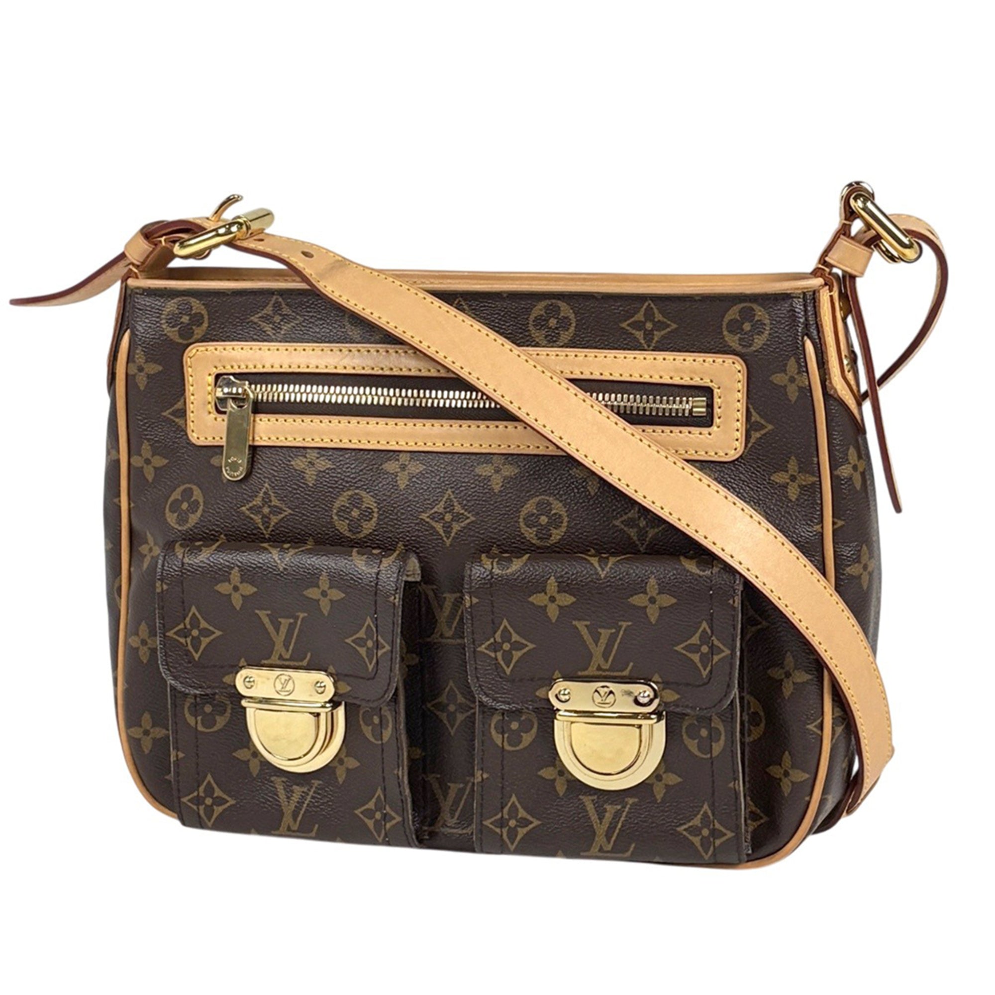 Louis Vuitton Brown Monogram Monogram Shoulder Bag (Pre-Owned)