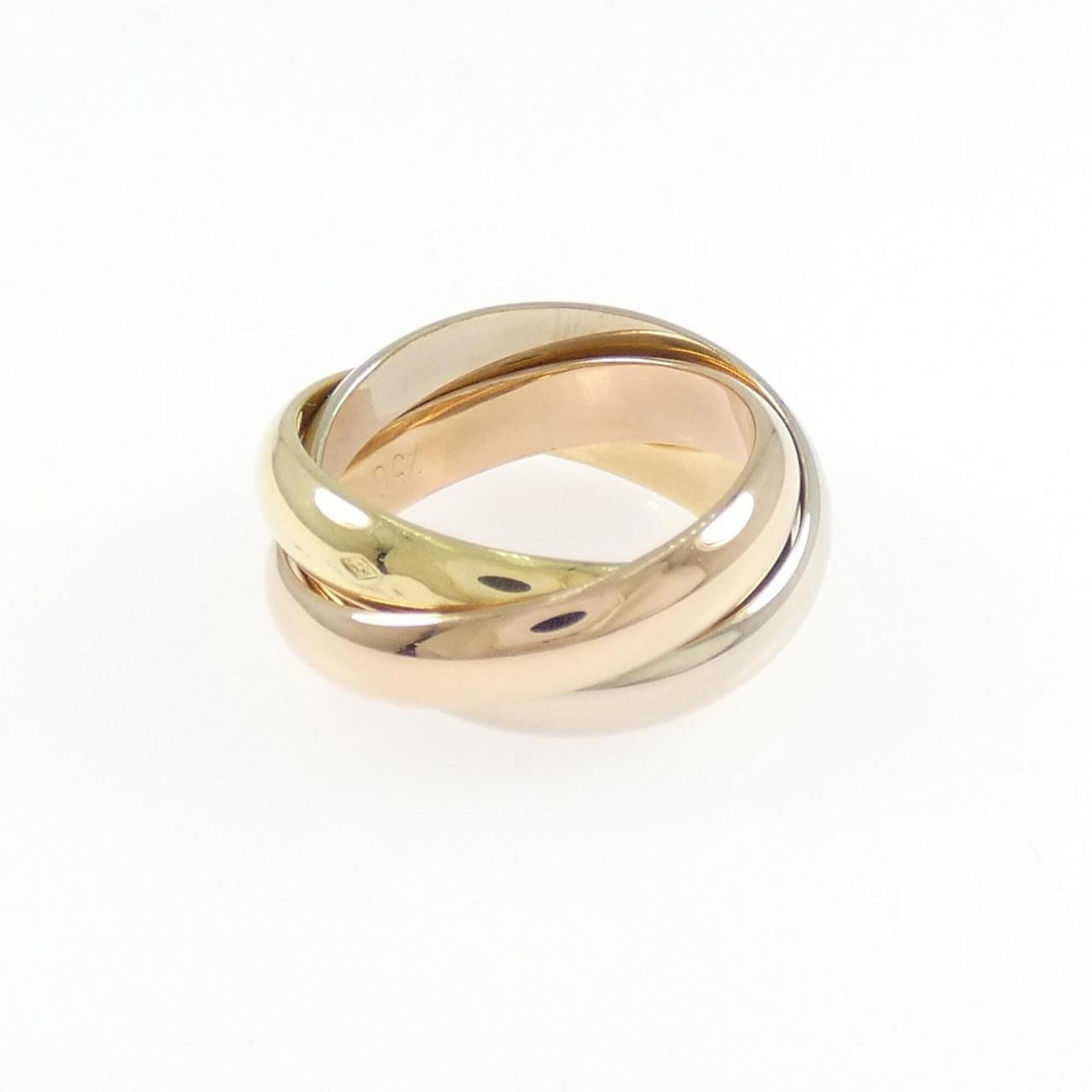Cartier Yellow Gold (18K) Pink Gold (18K) White Gold (18K) Band Ring (Pre-Owned)