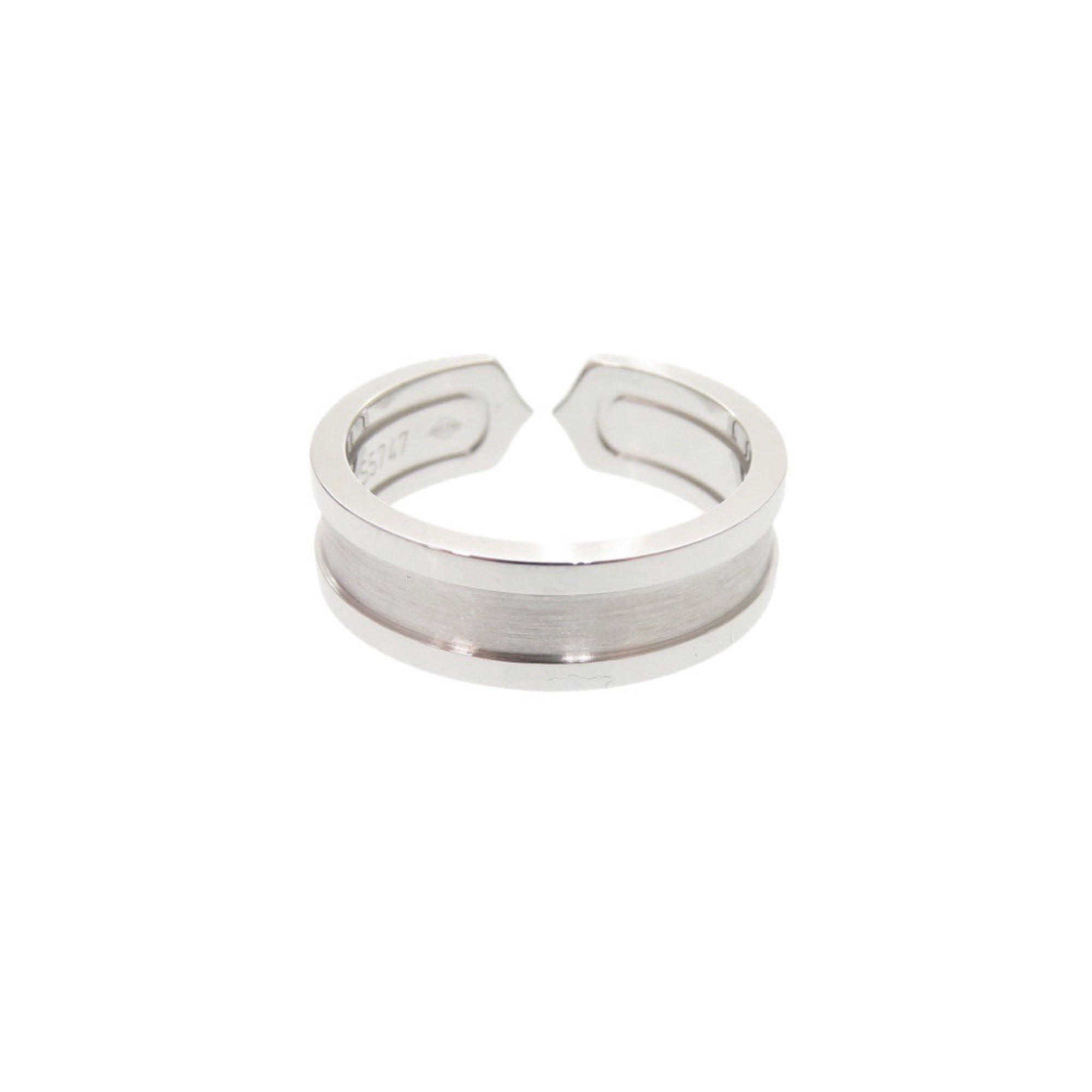 Cartier White Gold White Gold (18K) Band Ring (Pre-Owned)