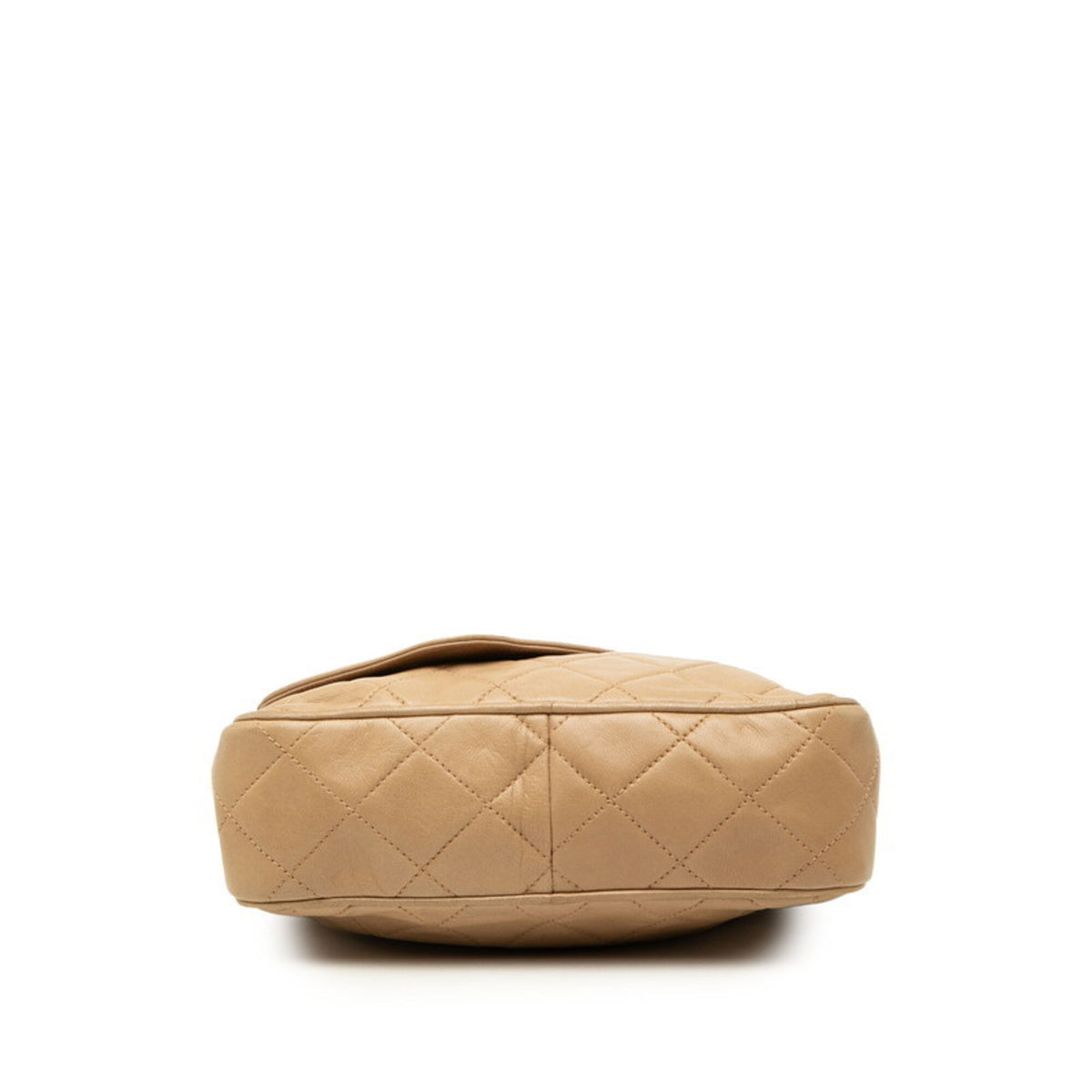 Chanel Beige Leather Shoulder Bag (Pre-Owned)