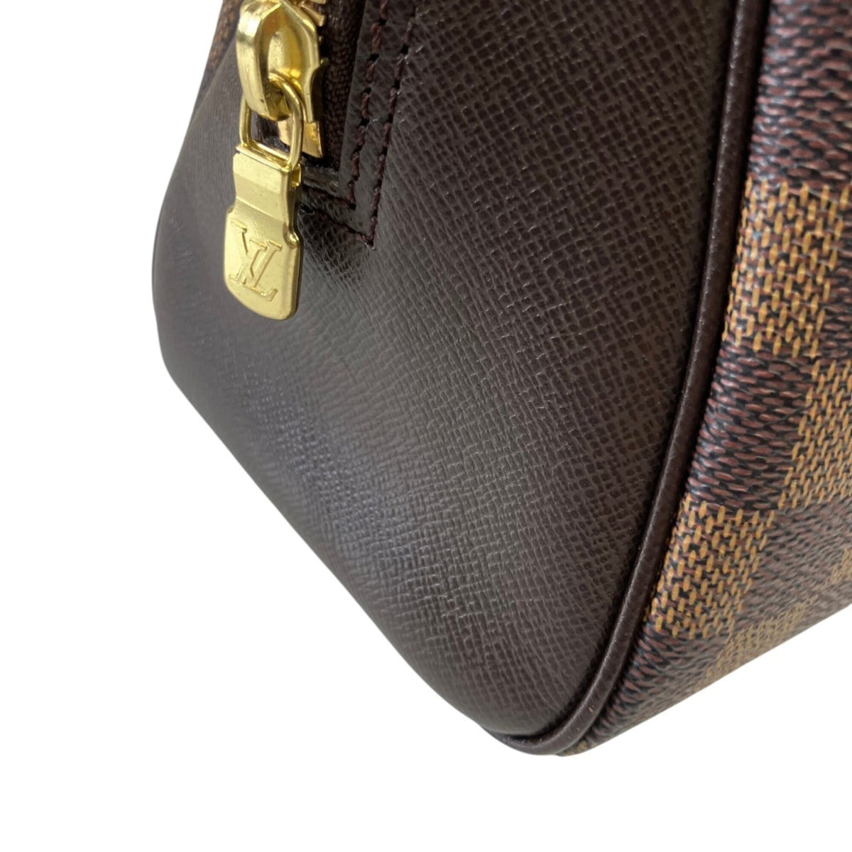 Louis Vuitton Damier Brown Damier Canvas Handbag (Pre-Owned)