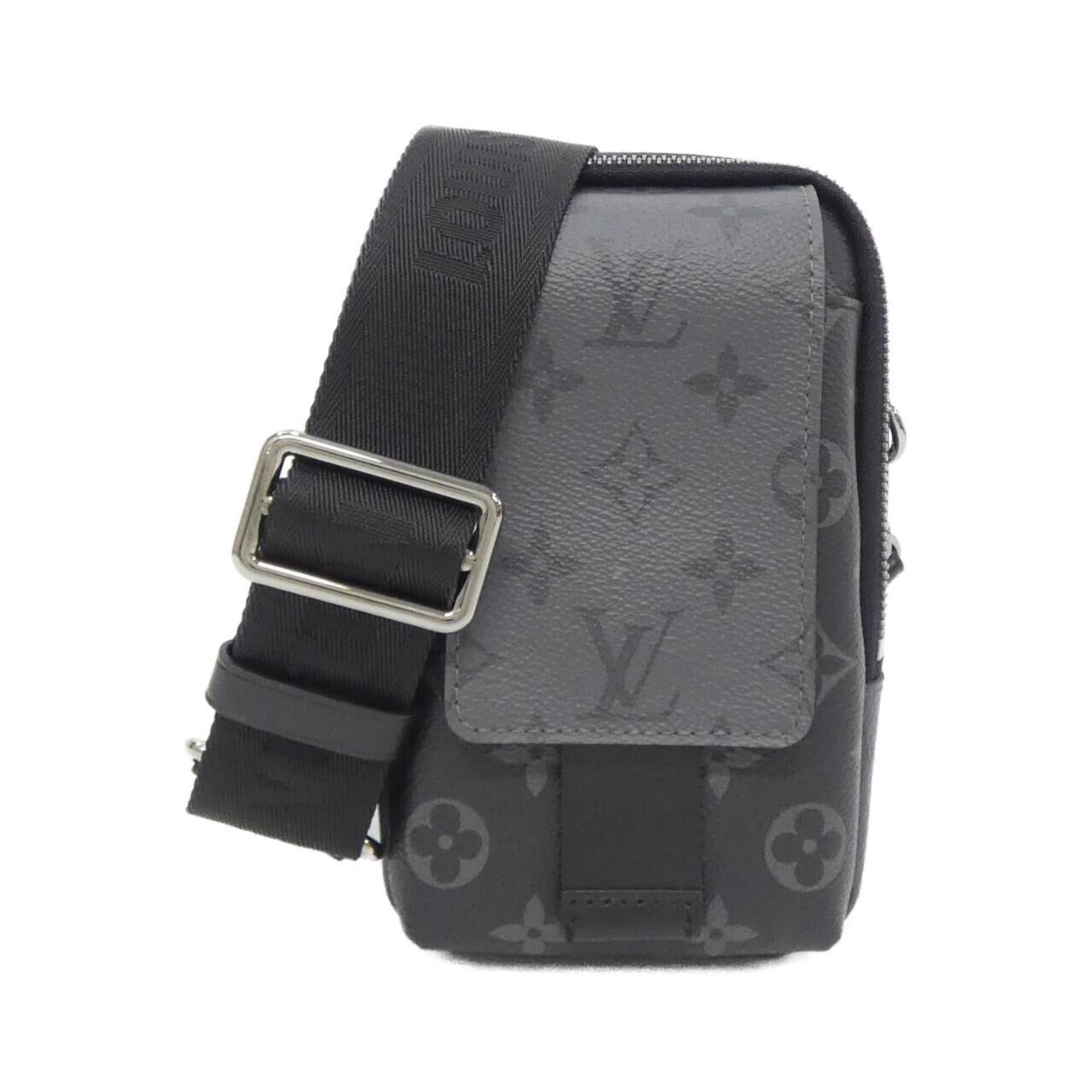 Louis Vuitton Monogram Eclipse Black Coated Canvas Handbag Shoulder Bag (Pre-Owned)