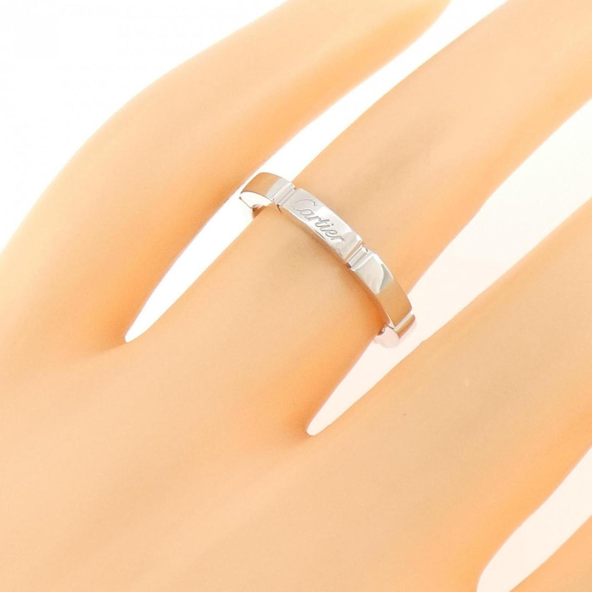 Cartier White Gold (18K) Band Ring (Pre-Owned)