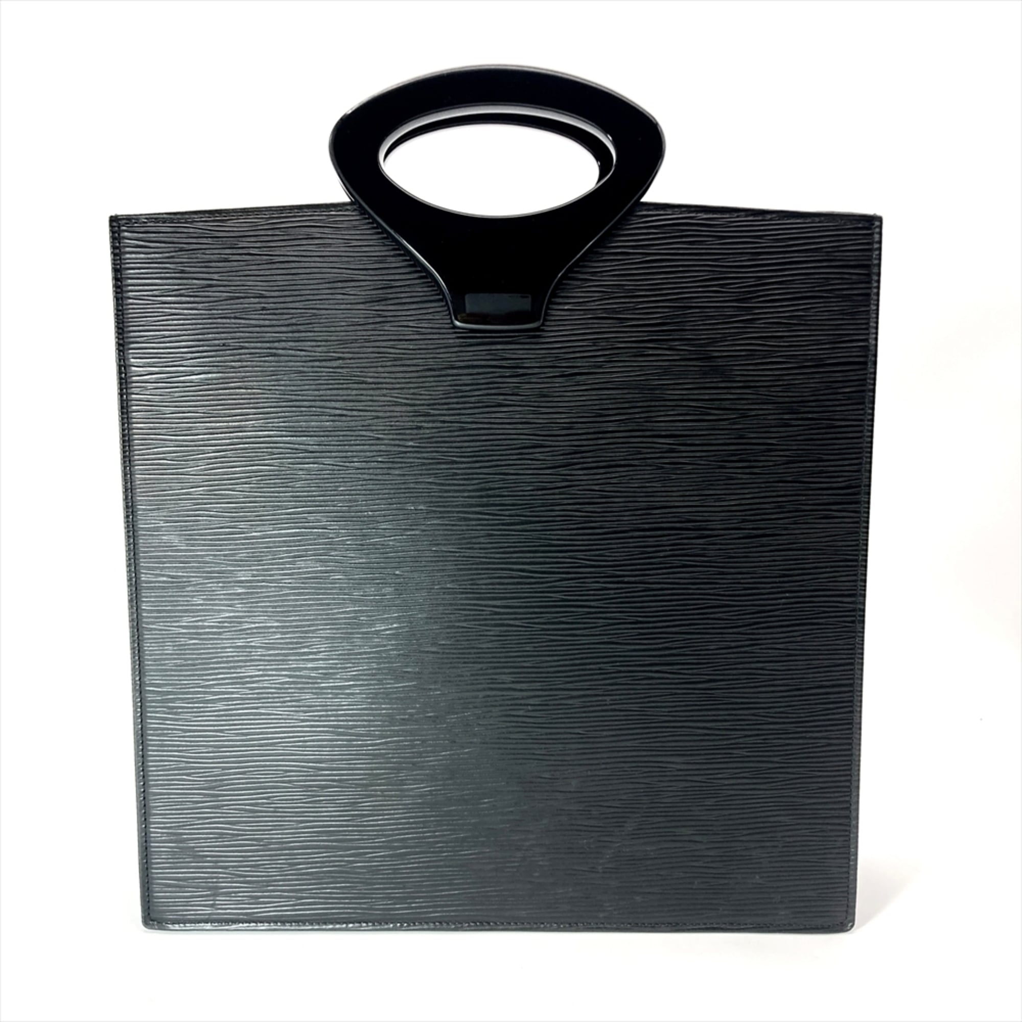 Louis Vuitton Black Noir Epi Leather Handbag (Pre-Owned)