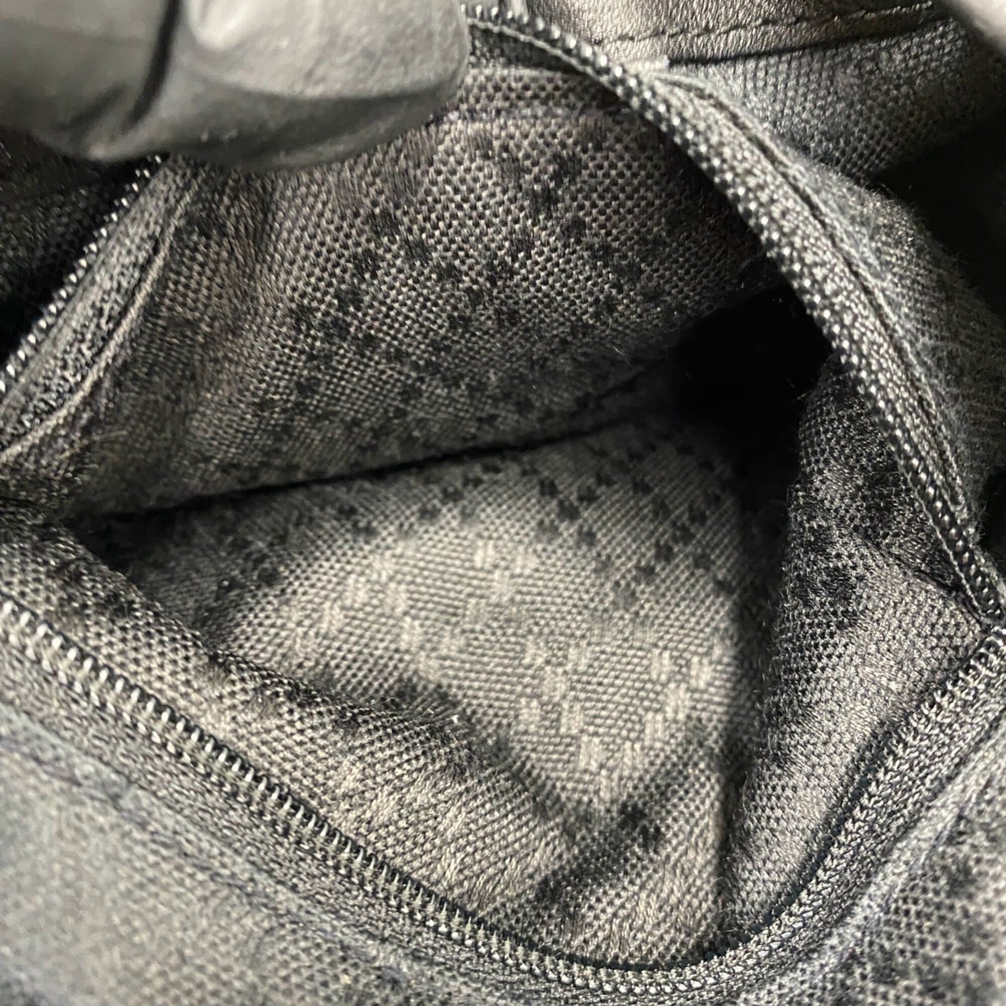Gucci Black Leather Bamboo Backpack (Pre-Owned)