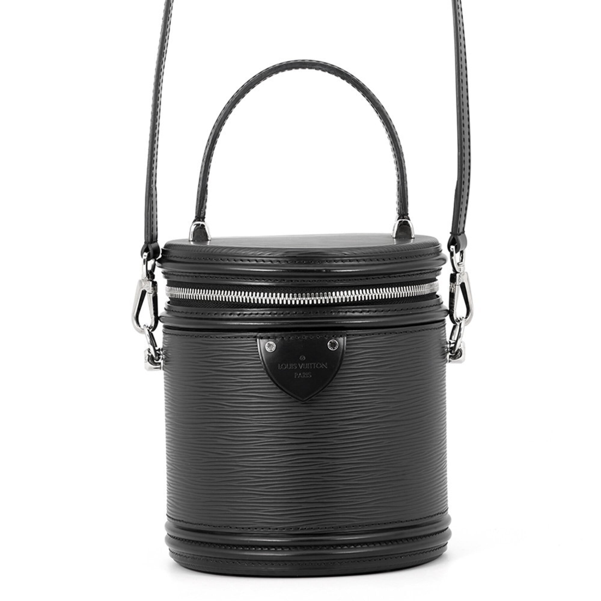 Louis Vuitton Epi Black Noir Epi Leather Handbag Shoulder Bag (Pre-Owned)
