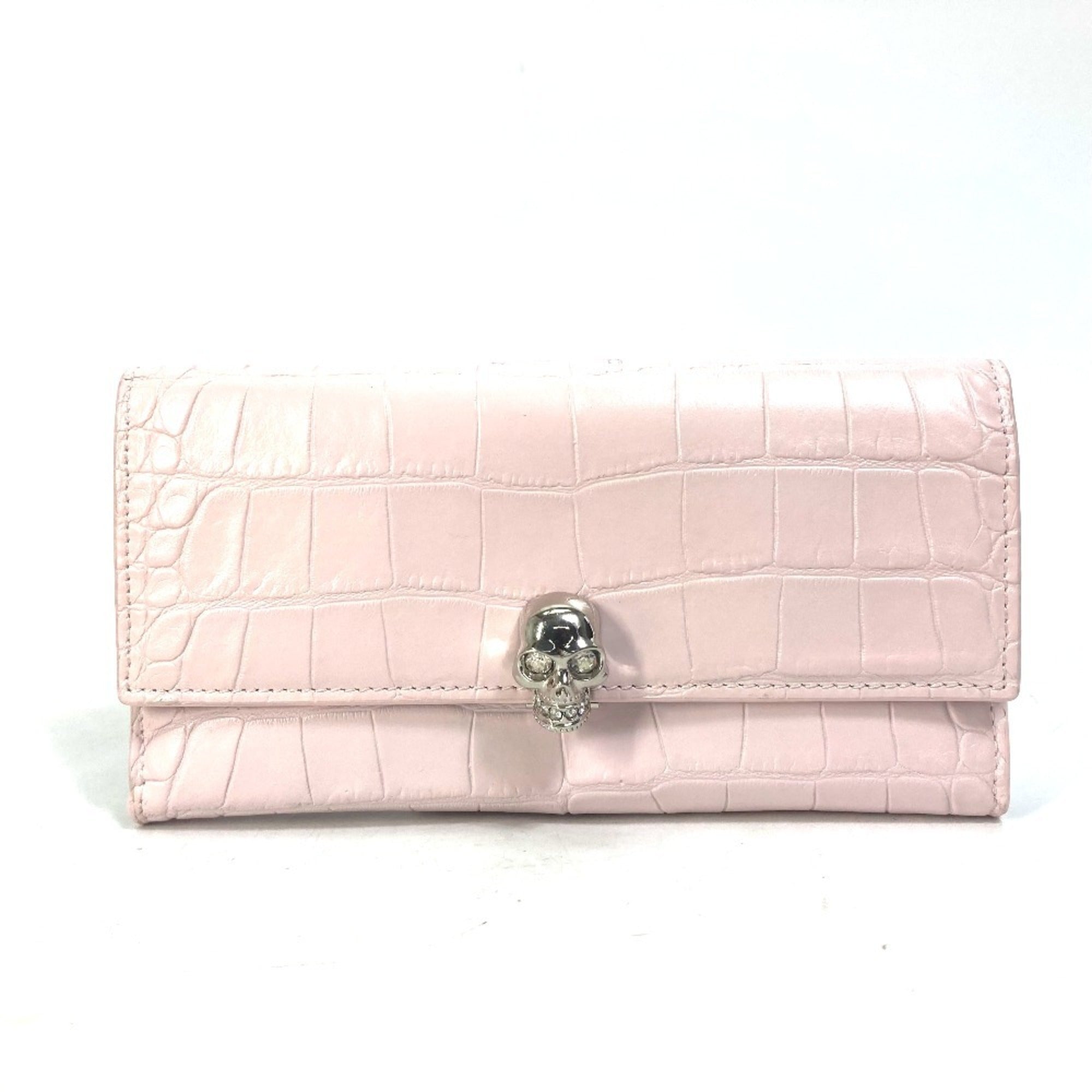 Alexander Wang Pink Leather Long Wallet (Bi-Fold) (Pre-Owned)