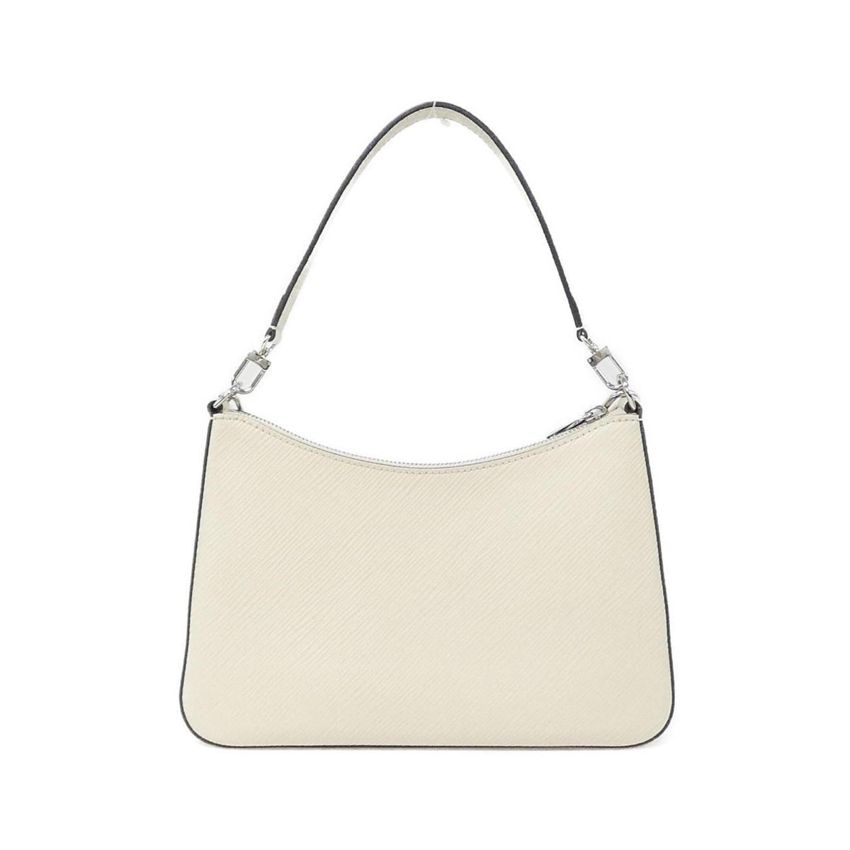 Louis Vuitton Beige Leather Pouch Shoulder Bag (Pre-Owned)