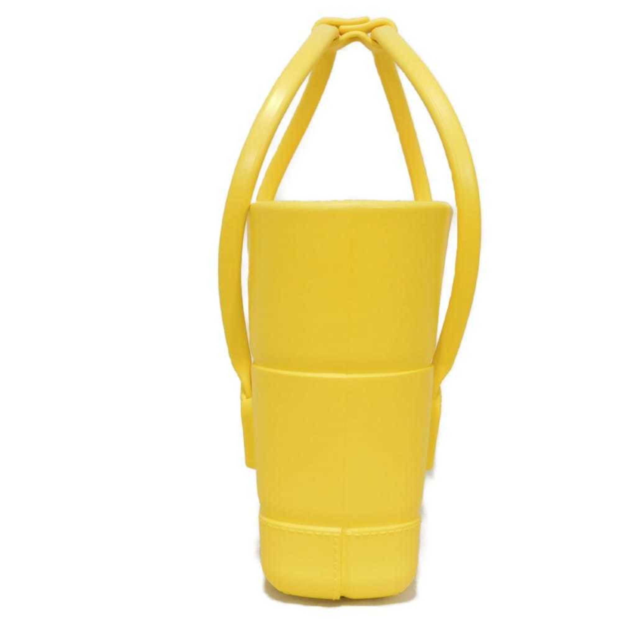Bottega Veneta Yellow Silicone Tote Bag (Pre-Owned)