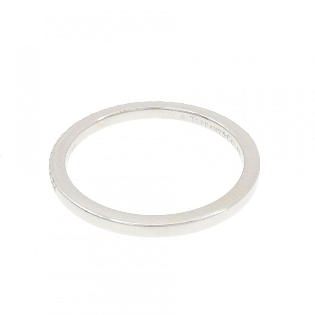 Tiffany Platinum 950 Band Ring (Pre-Owned)
