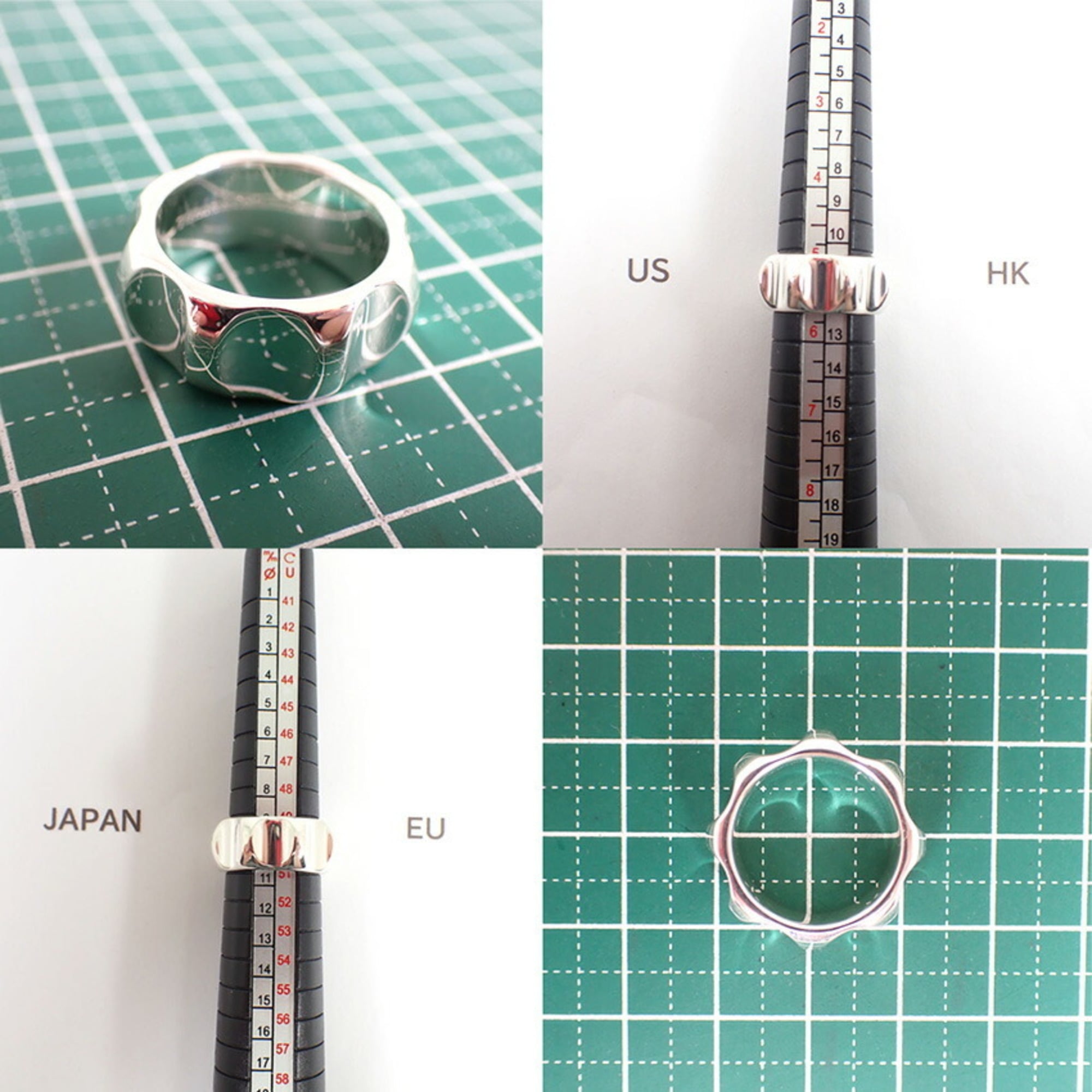 Tiffany Sterling Silver 925 Band Ring (Pre-Owned)