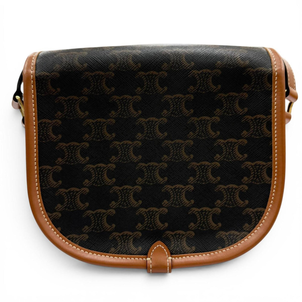 Celine Canvas Shoulder Bag (Pre-Owned)