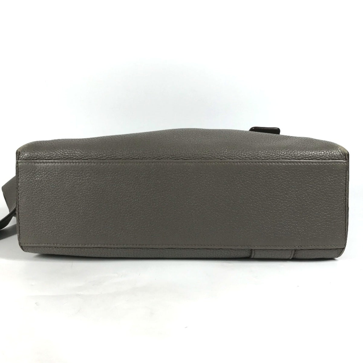Hermes Gray Leather Shoulder Bag (Pre-Owned)