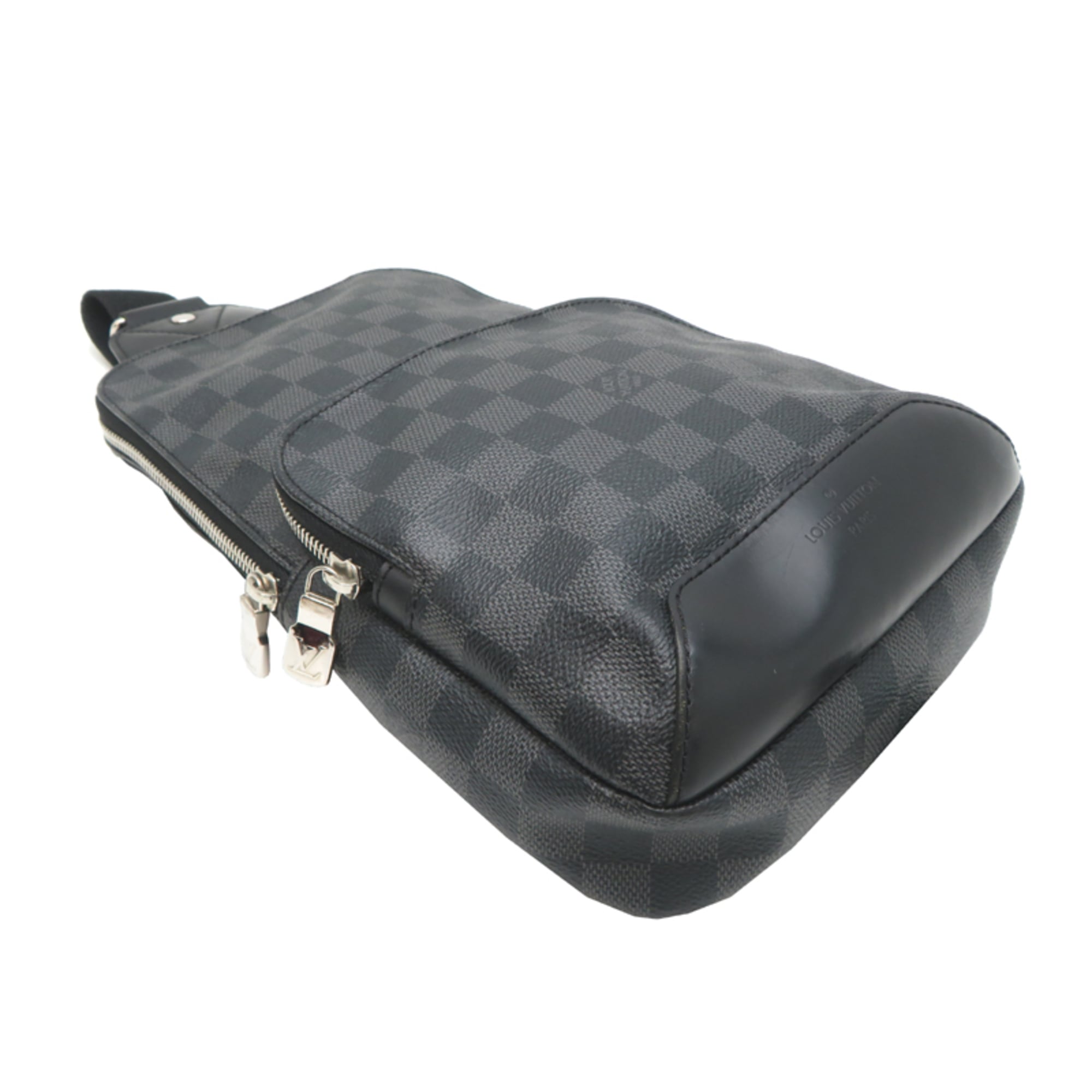 Louis Vuitton Black Damier Graphite Sling Bag (Pre-Owned)