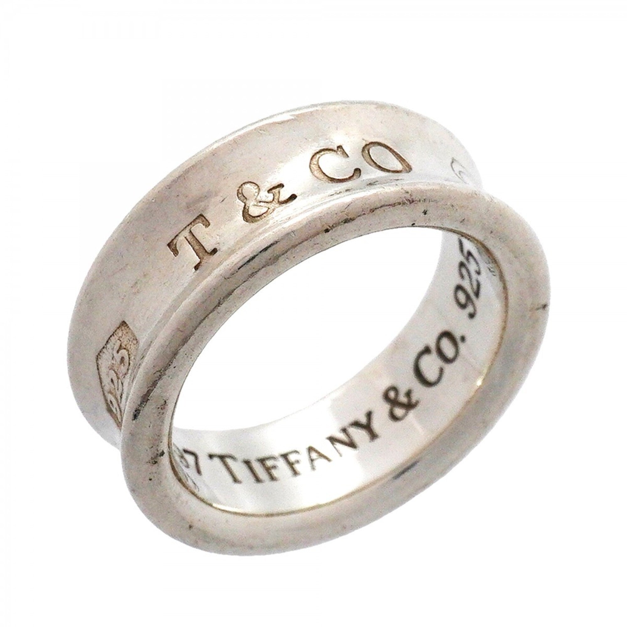 Tiffany Silver 925 Band Ring (Pre-Owned)
