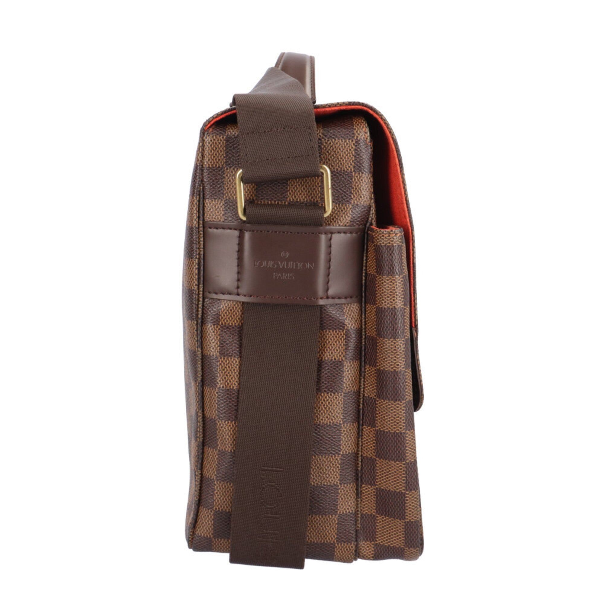 Louis Vuitton Damier Brown Damier Canvas Handbag Shoulder Bag (Pre-Owned)
