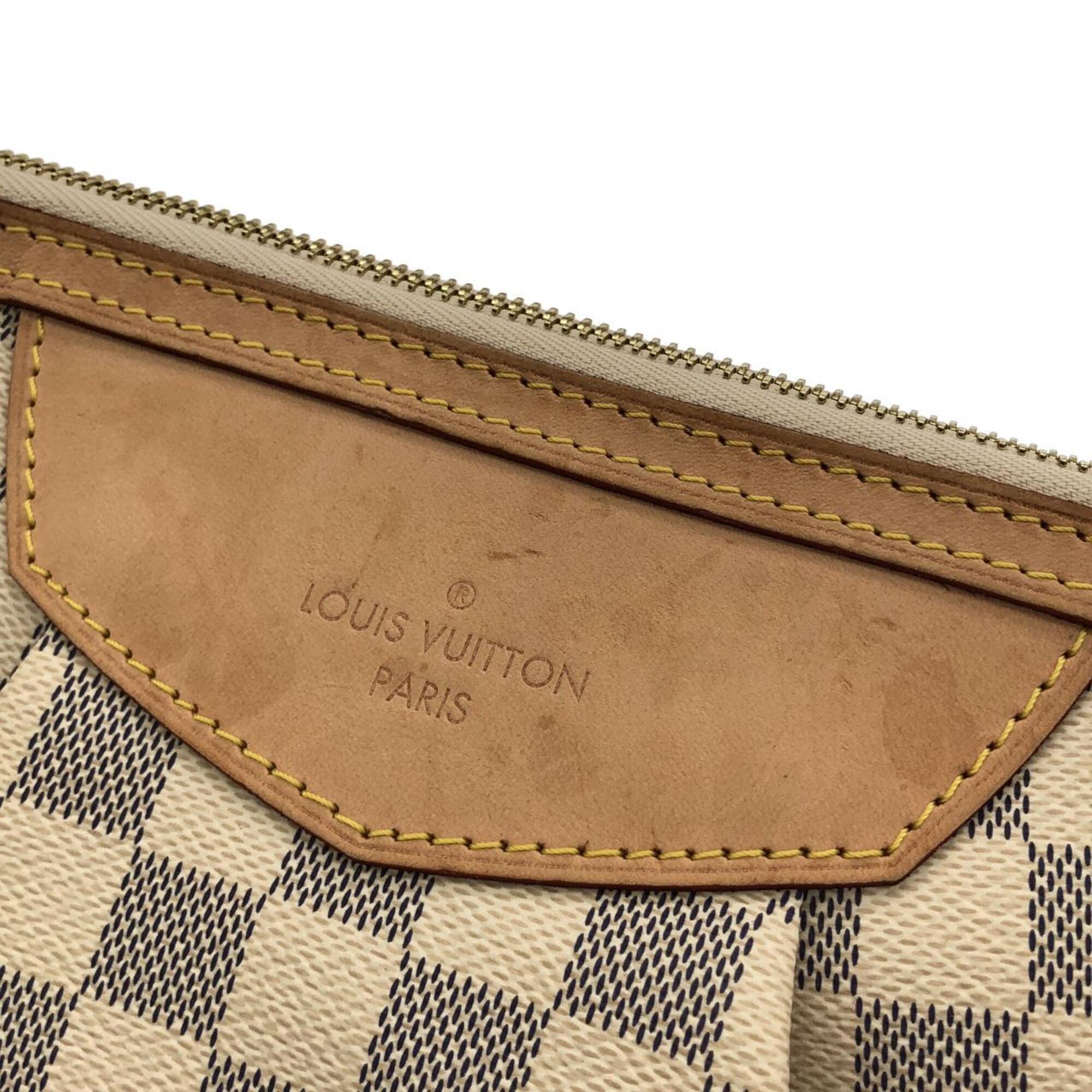 Louis Vuitton Damier Azur Azur Coated Canvas Shoulder Bag (Pre-Owned)
