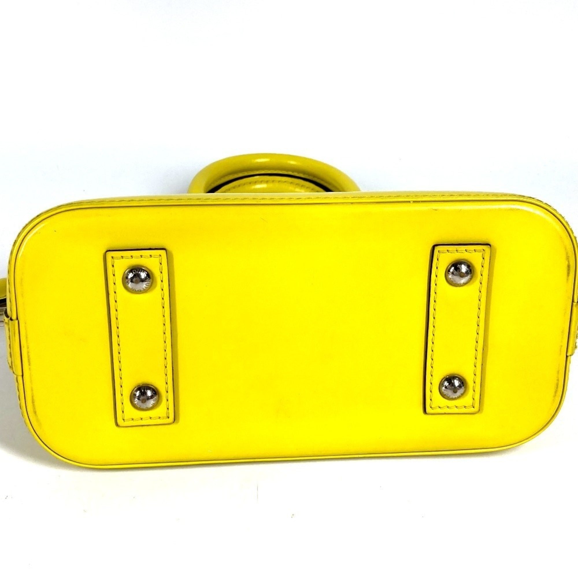 Louis Vuitton Pistache Yellow Epi Leather Handbag Shoulder Bag (Pre-Owned)