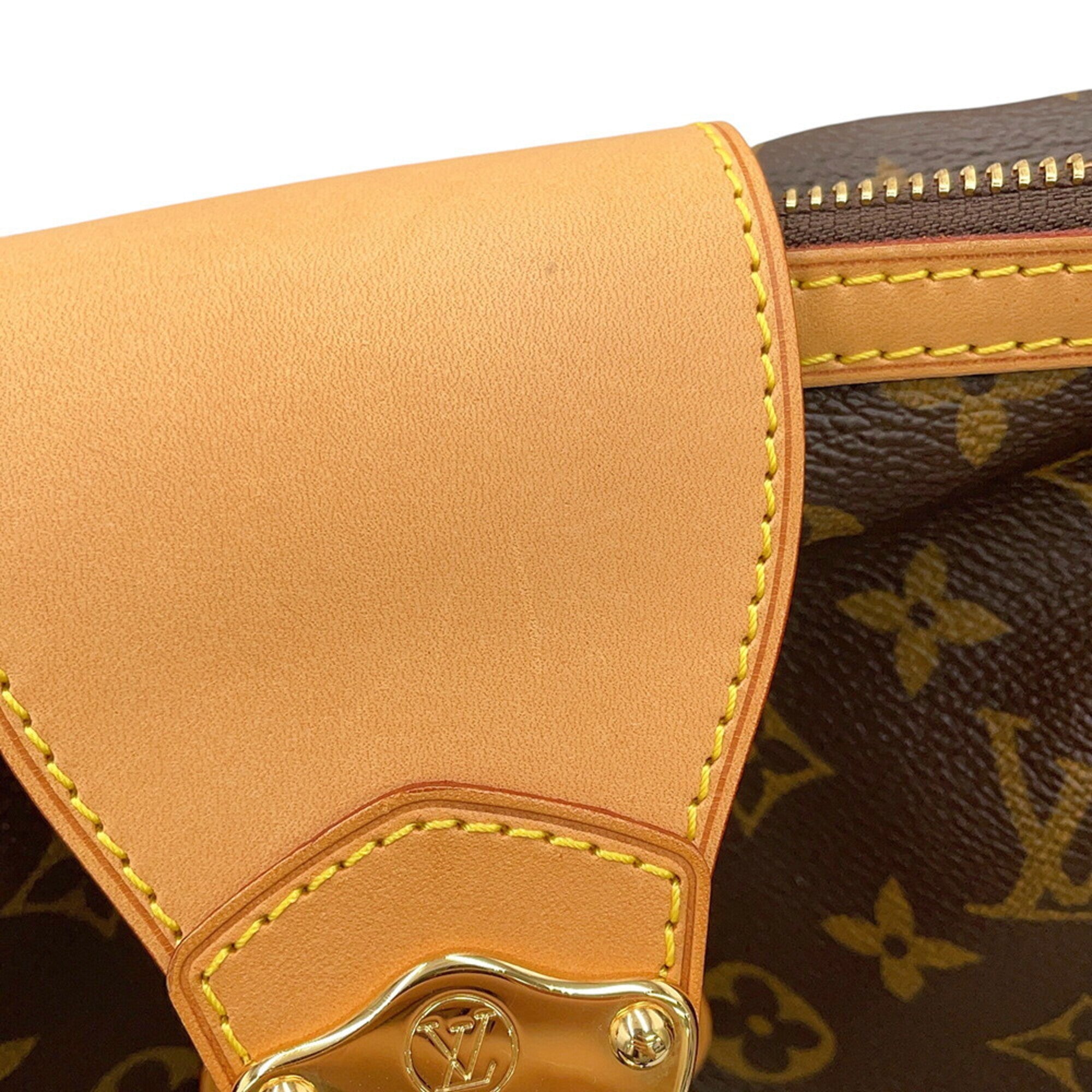 Louis Vuitton Brown Monogram Shoulder Bag (Pre-Owned)
