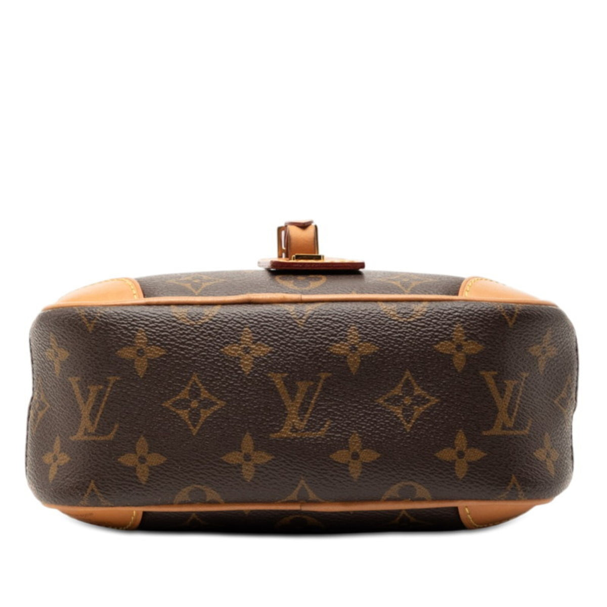 Louis Vuitton Brown Monogram Pvc Leather Pochette Shoulder Bag (Pre-Owned)