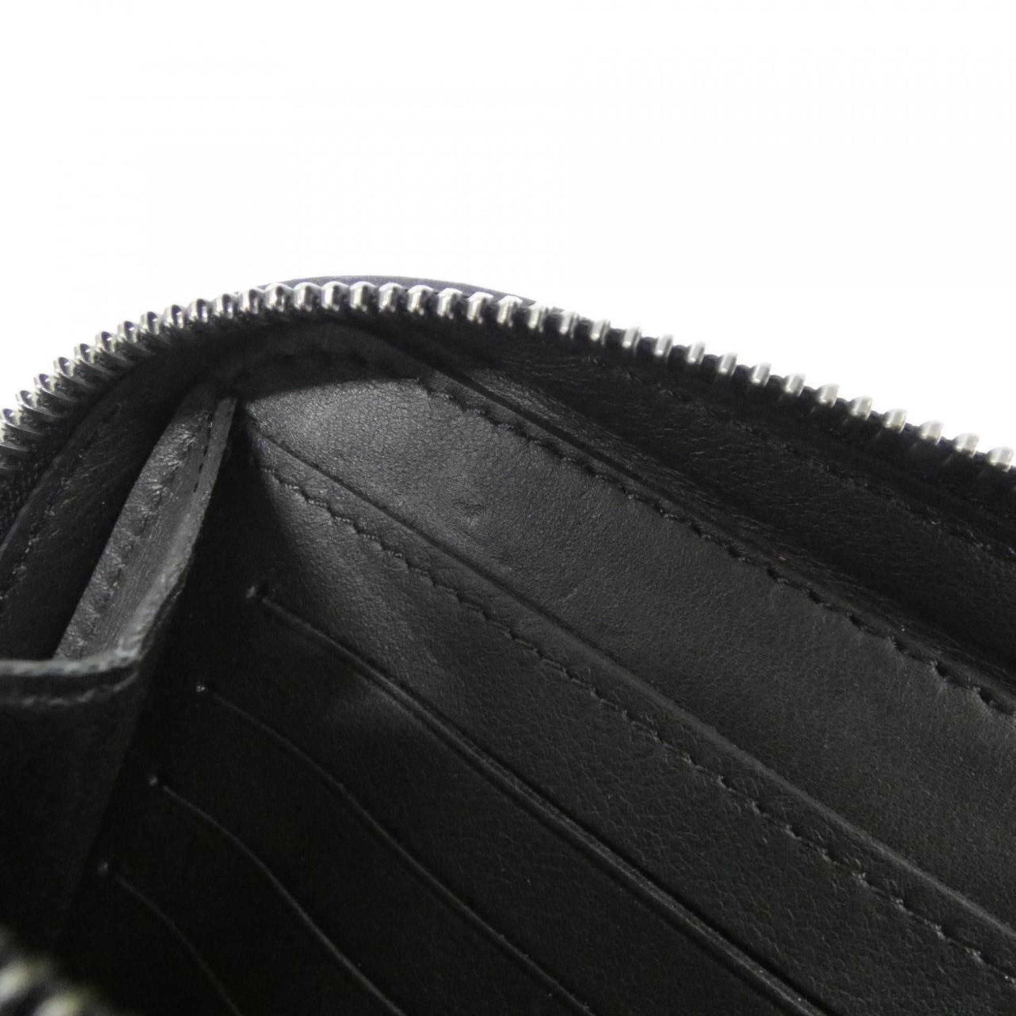 Louis Vuitton Onyx Leather Long Wallet (Bi-Fold) (Pre-Owned)
