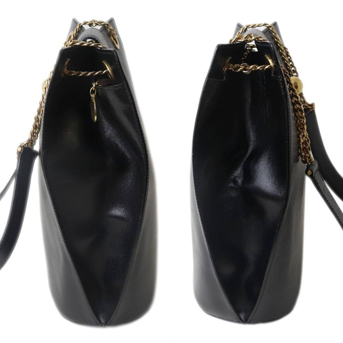Celine Black Leather Shoulder Bag (Pre-Owned)