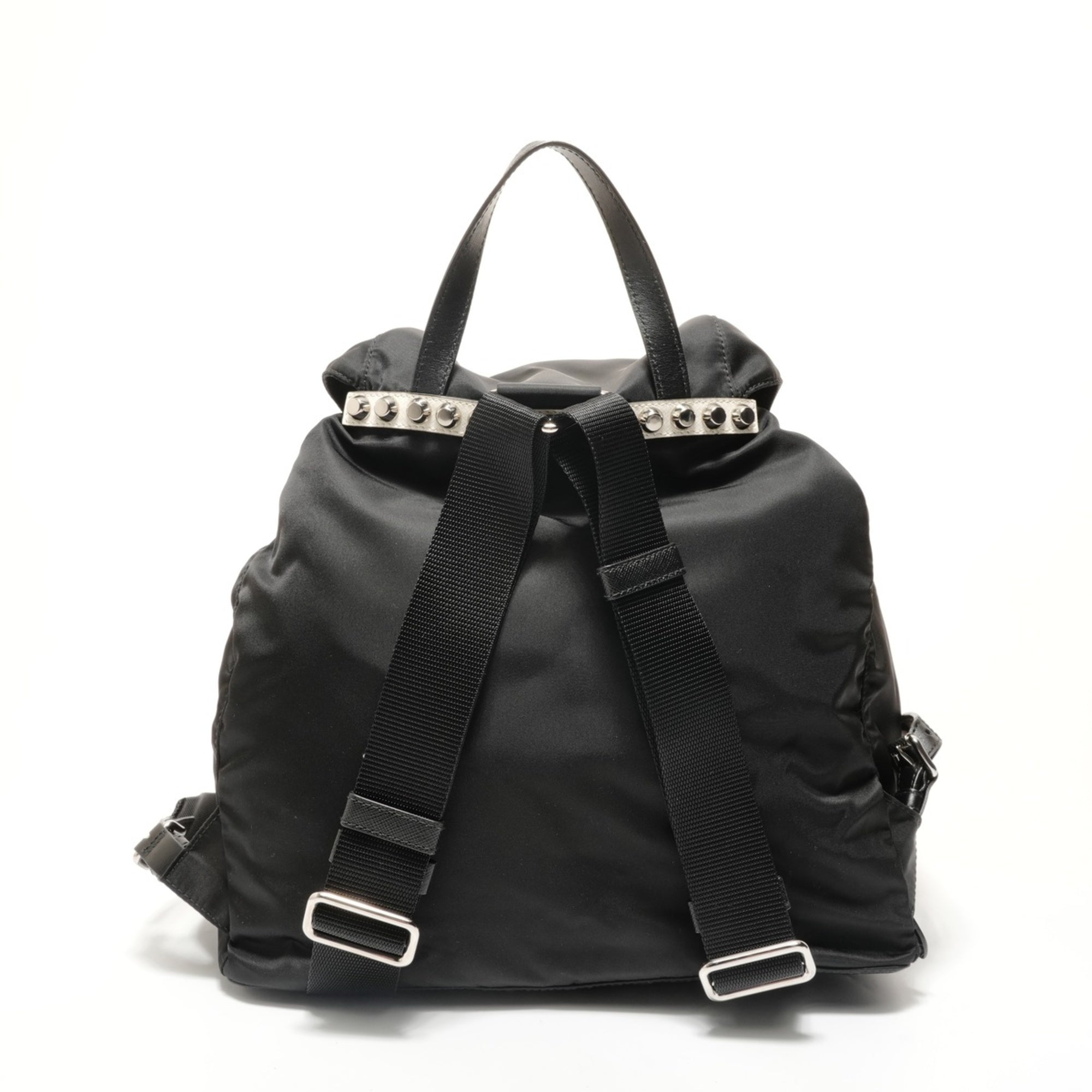 Prada Black Nylon Backpack (Pre-Owned)