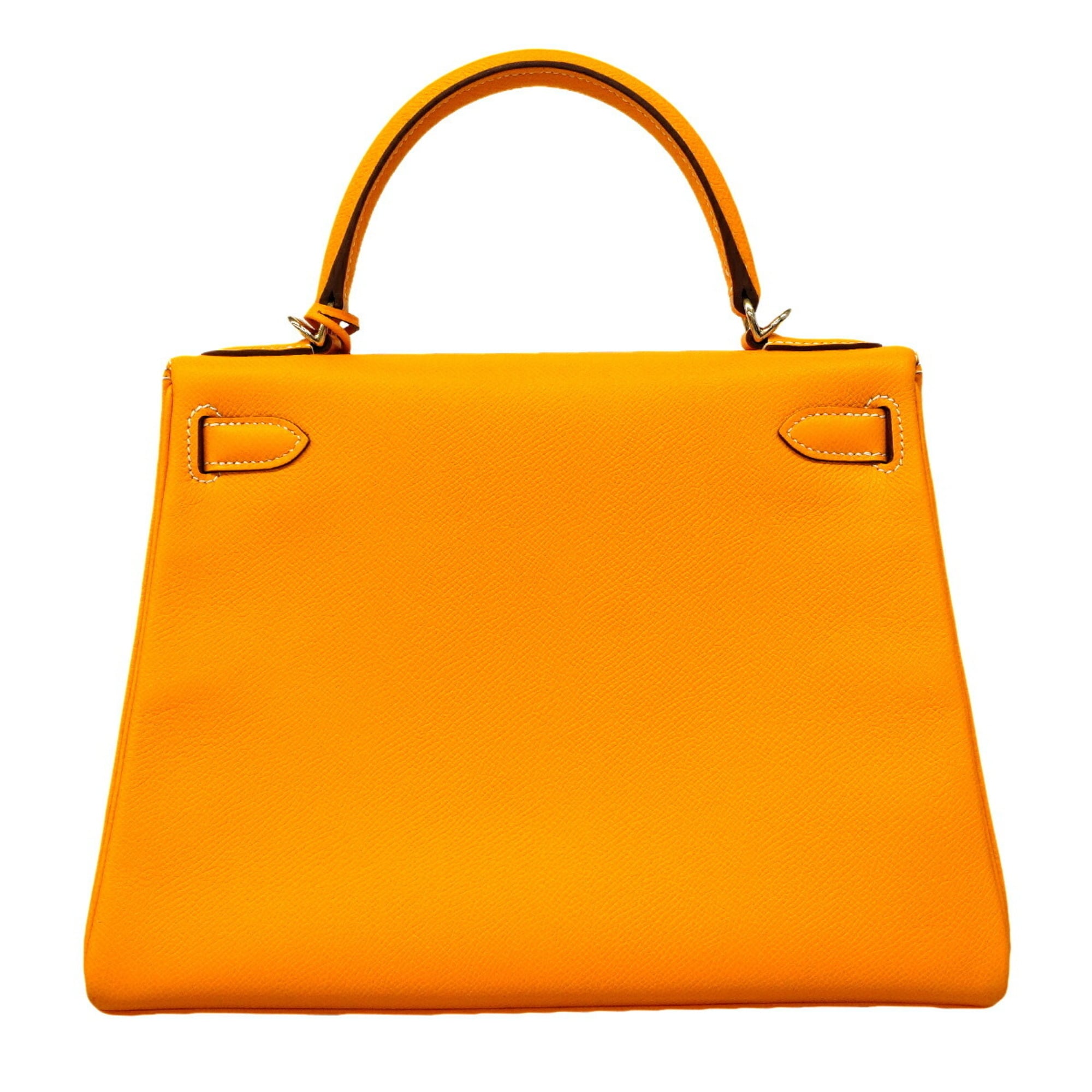 Hermes Champagne Gold Epsom Leather Handbag (Pre-Owned)