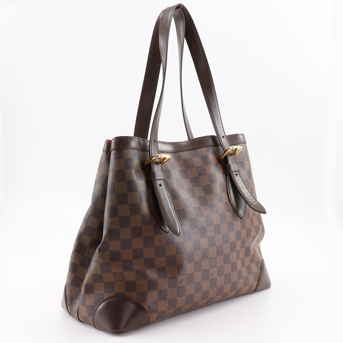 Louis Vuitton Damier Brown Damier Canvas Tote Bag (Pre-Owned)