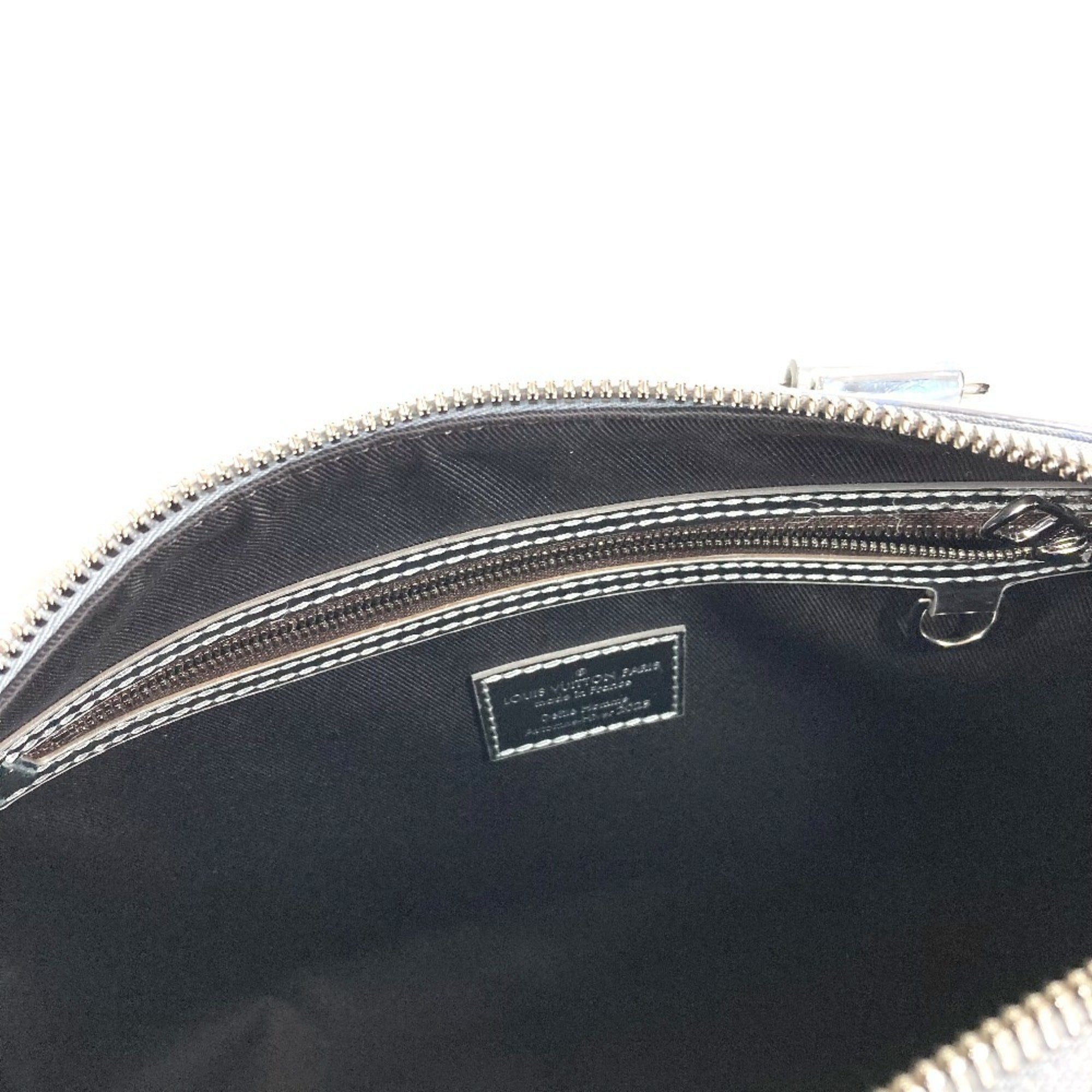Louis Vuitton Brown Metallic Monogram Monogram Boston Bag Handbag Shoulder Bag (Pre-Owned)