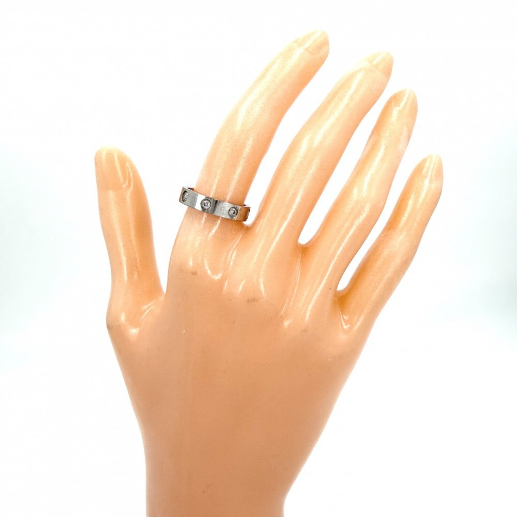Cartier White Gold (18K) Band Ring (Pre-Owned)