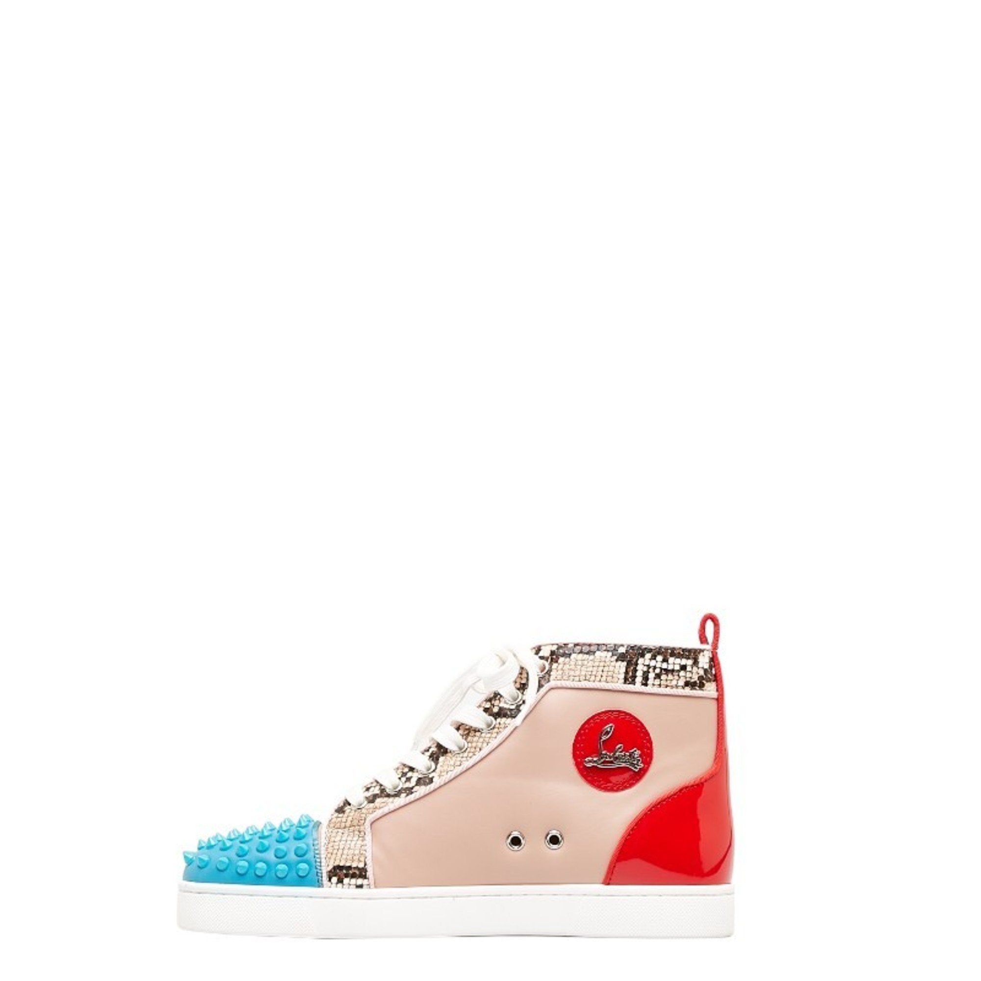 Christian Louboutin Multi-Color Pink Sneakers (Pre-Owned)
