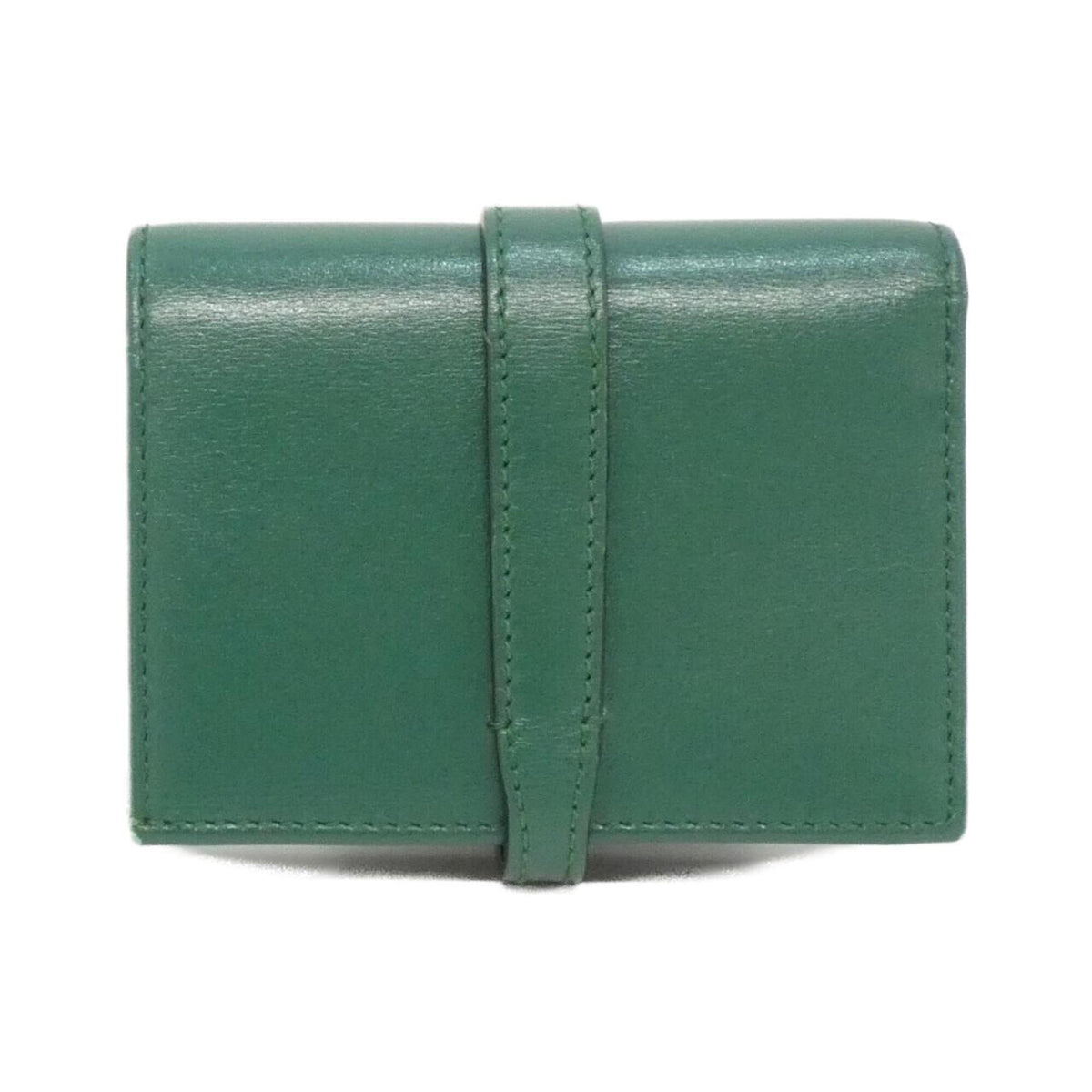 Gucci Emerald Green Leather Wallet (Bi-Fold) (Pre-Owned)