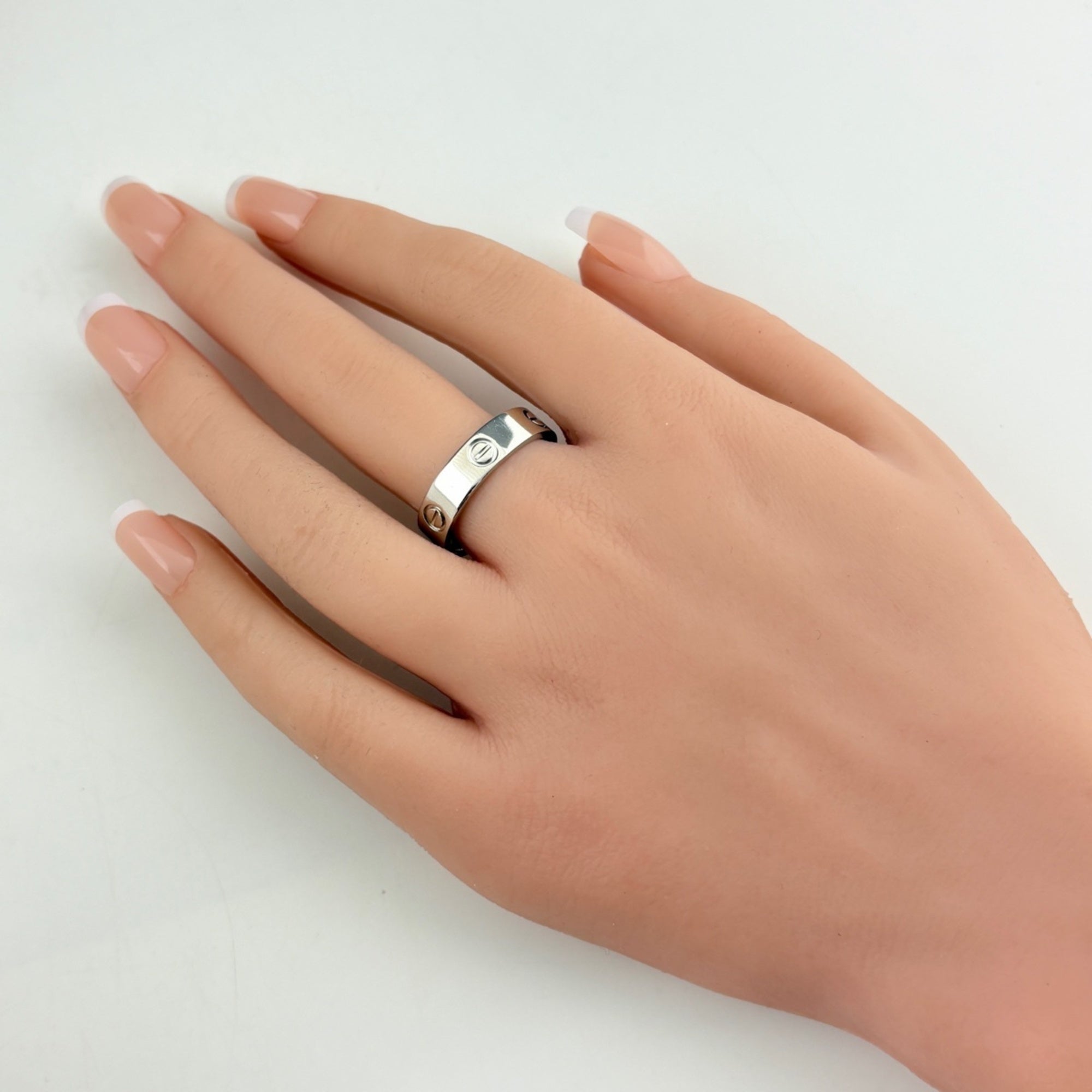 Cartier Platinum 950 Band Ring (Pre-Owned)